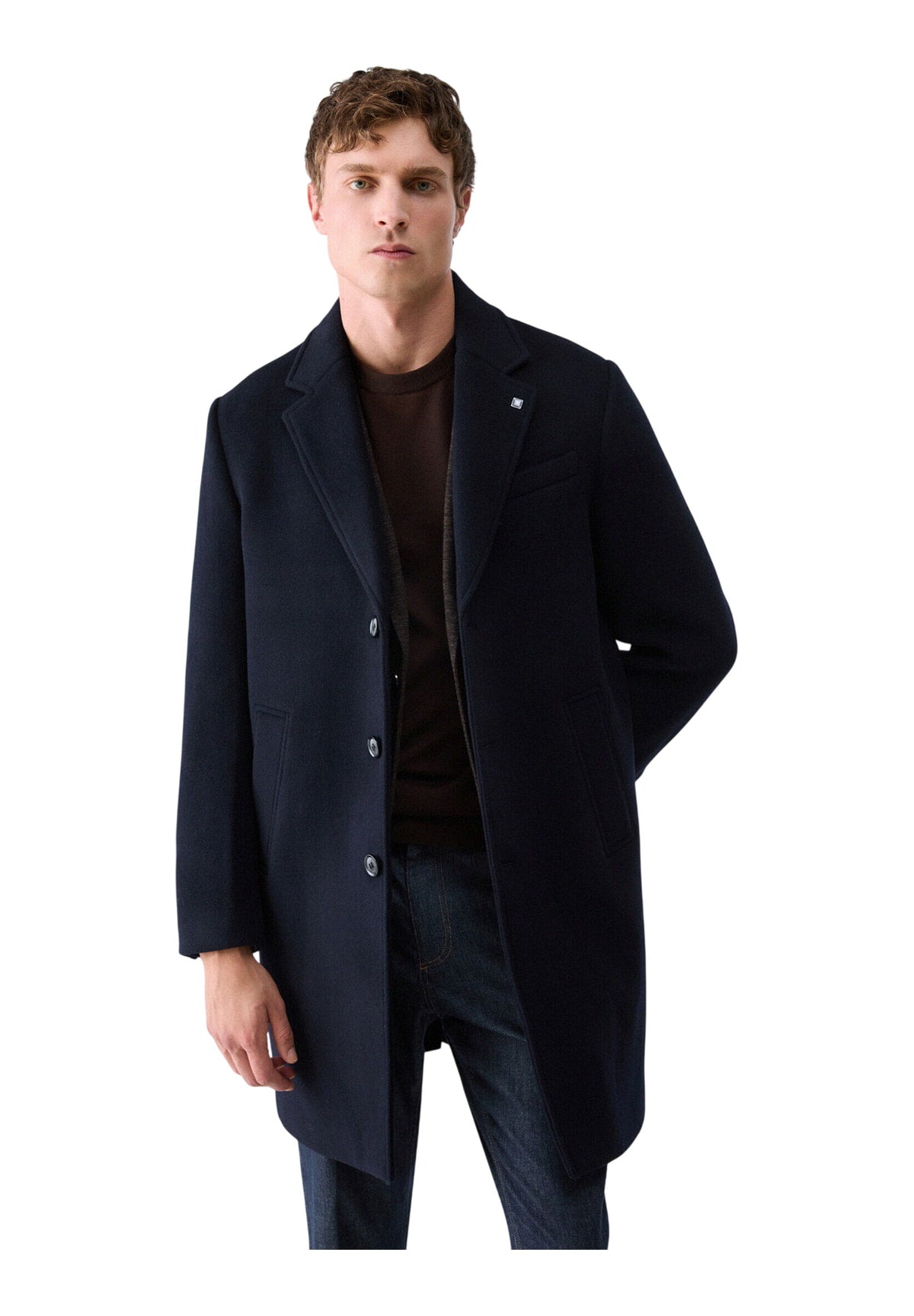 Cappotto QF6147 Dark Blue