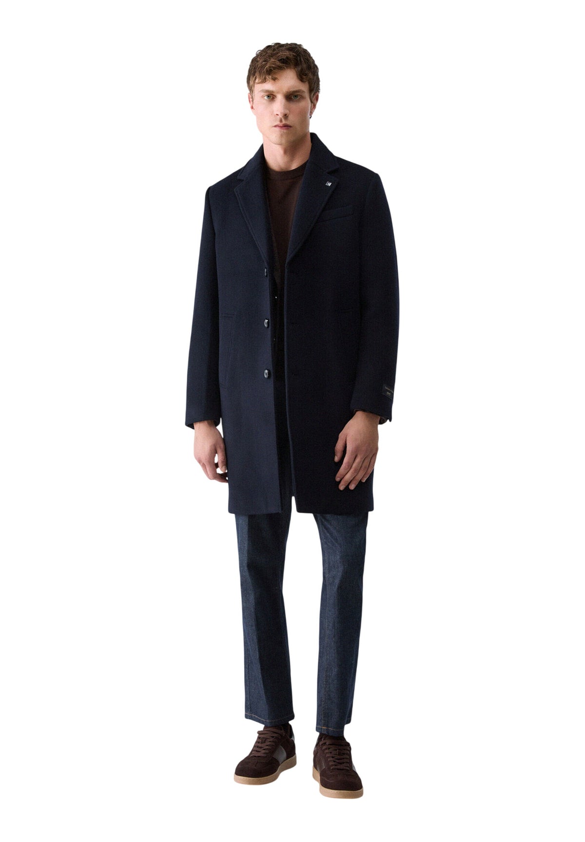 Cappotto QF6147 Dark Blue
