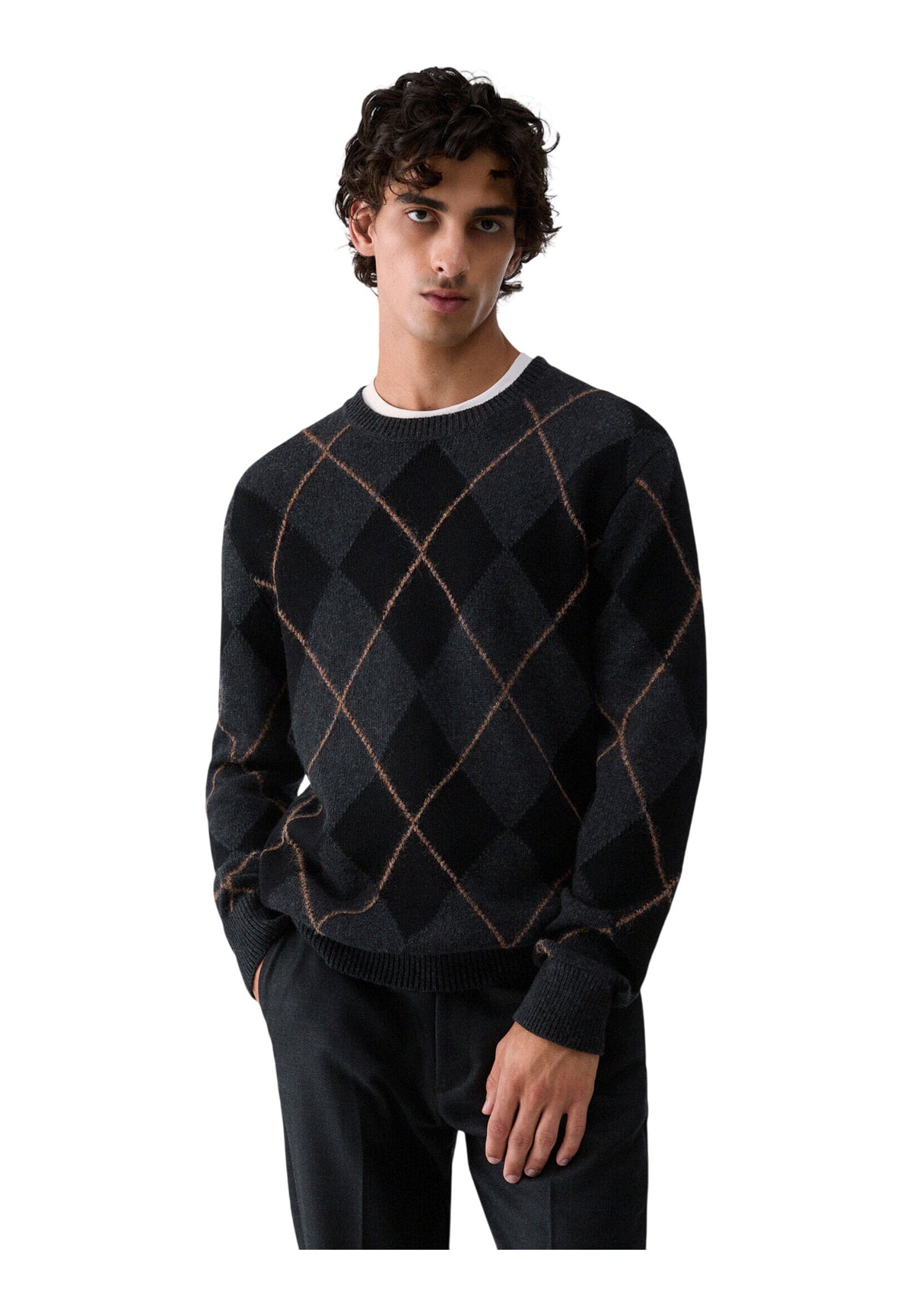 Cardigan QF6183 Nuez Rombi