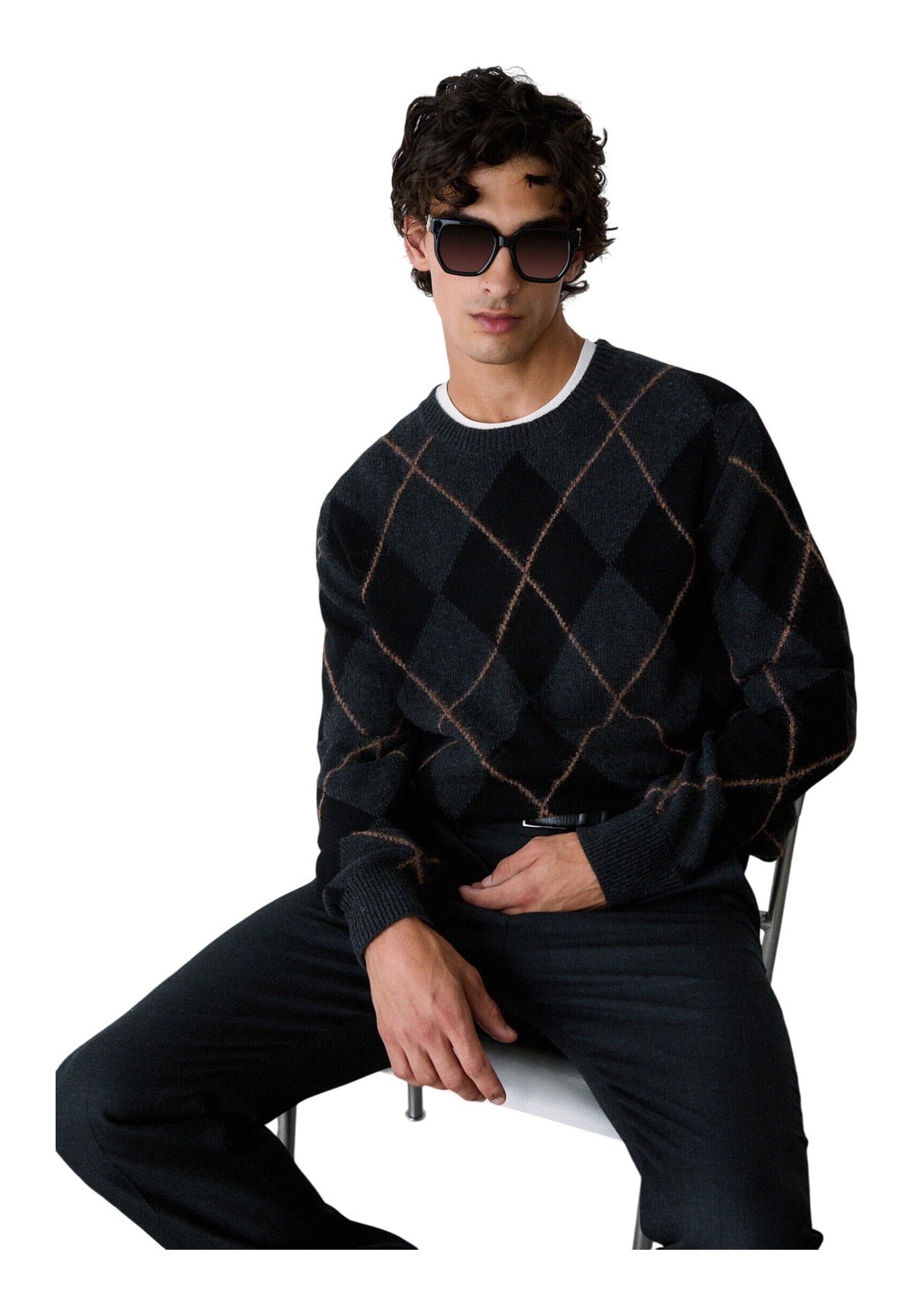 Cardigan QF6183 Nuez Rombi