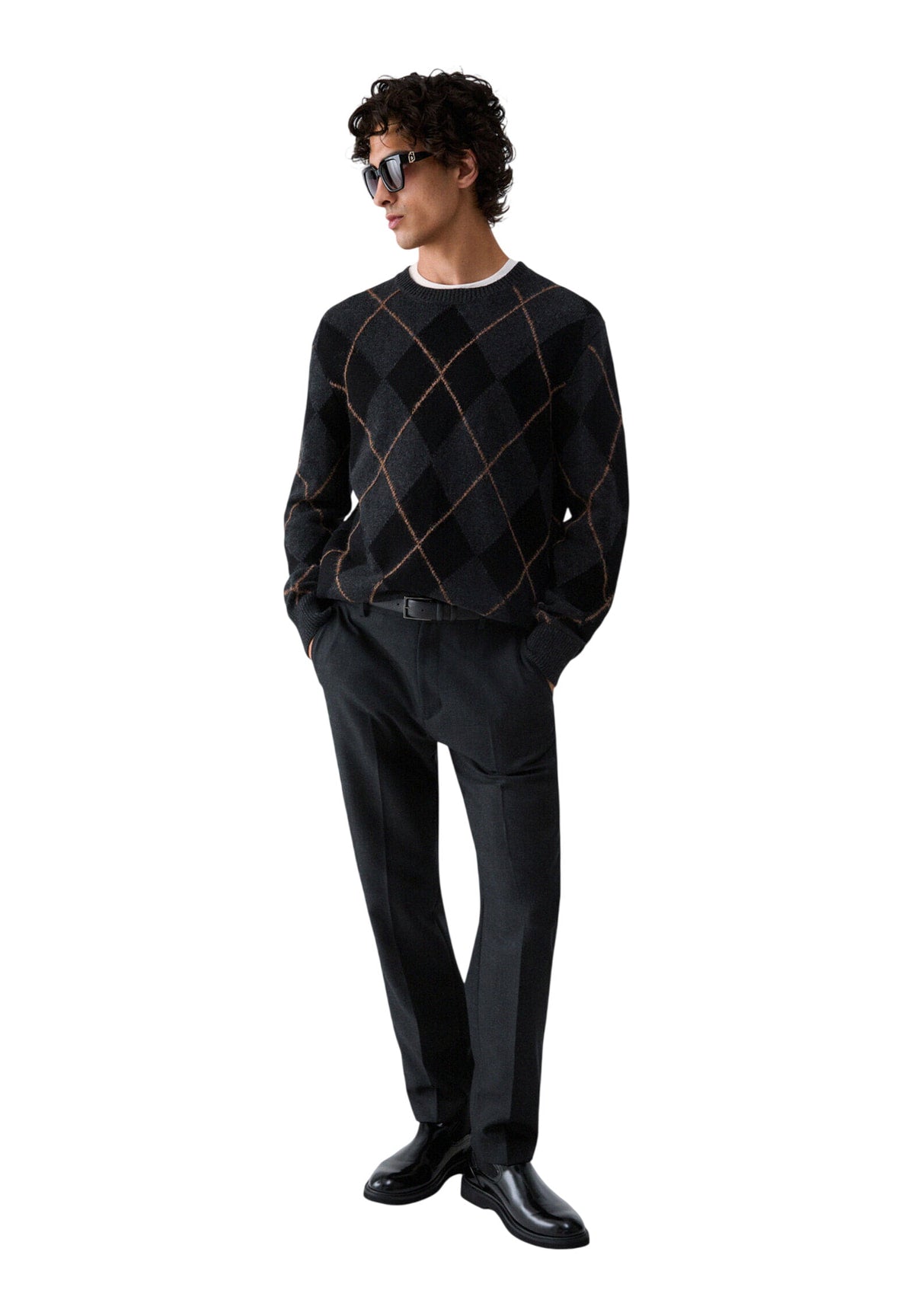 Cardigan QF6183 Nuez Rombi