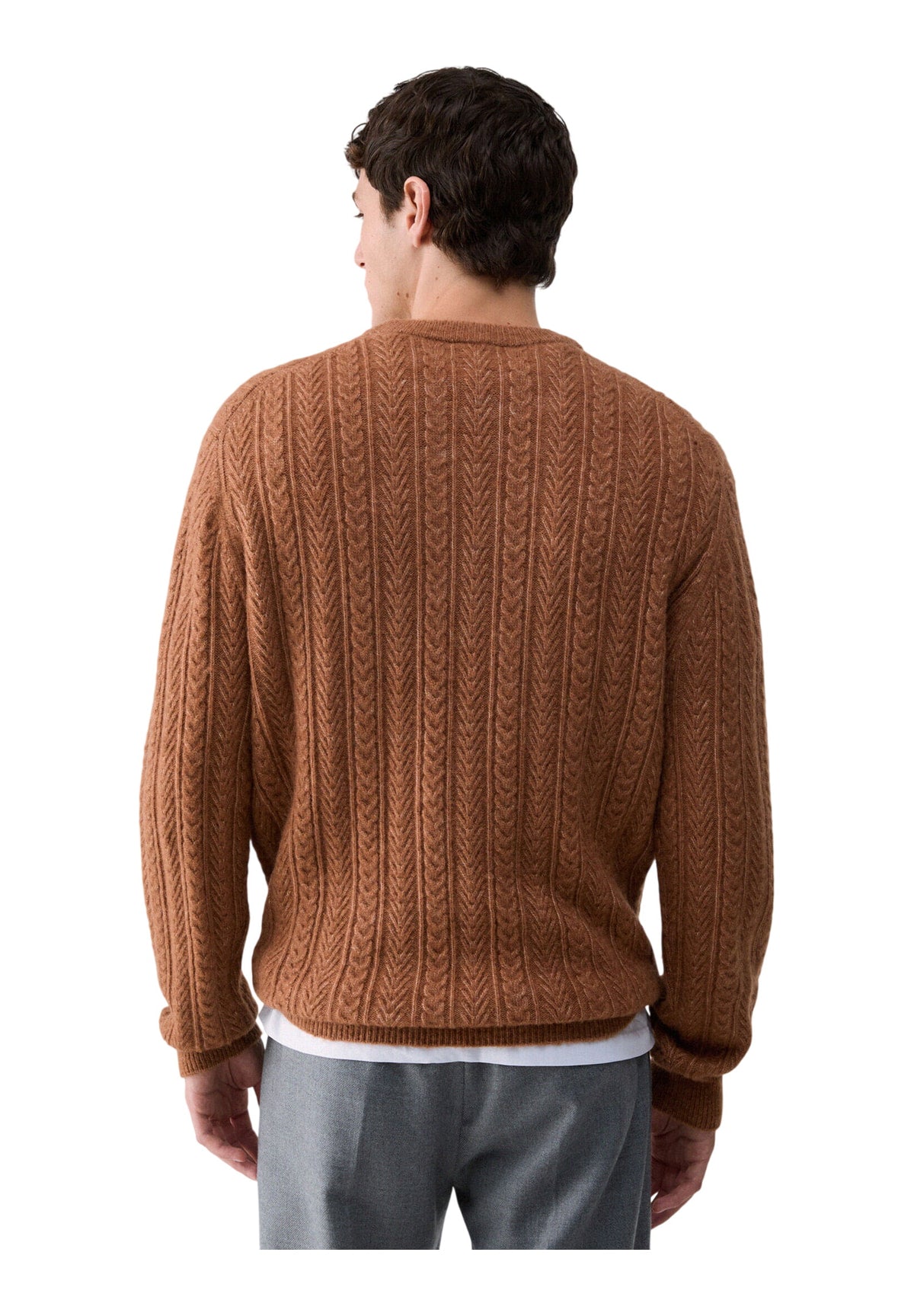 Maglione Girocollo QF6195 Nuez