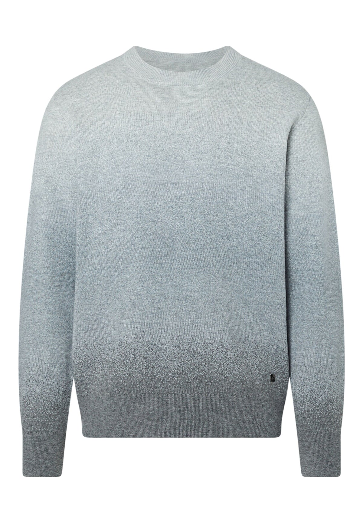 Maglione Girocollo QF6221 Grey Md Mel Degrade