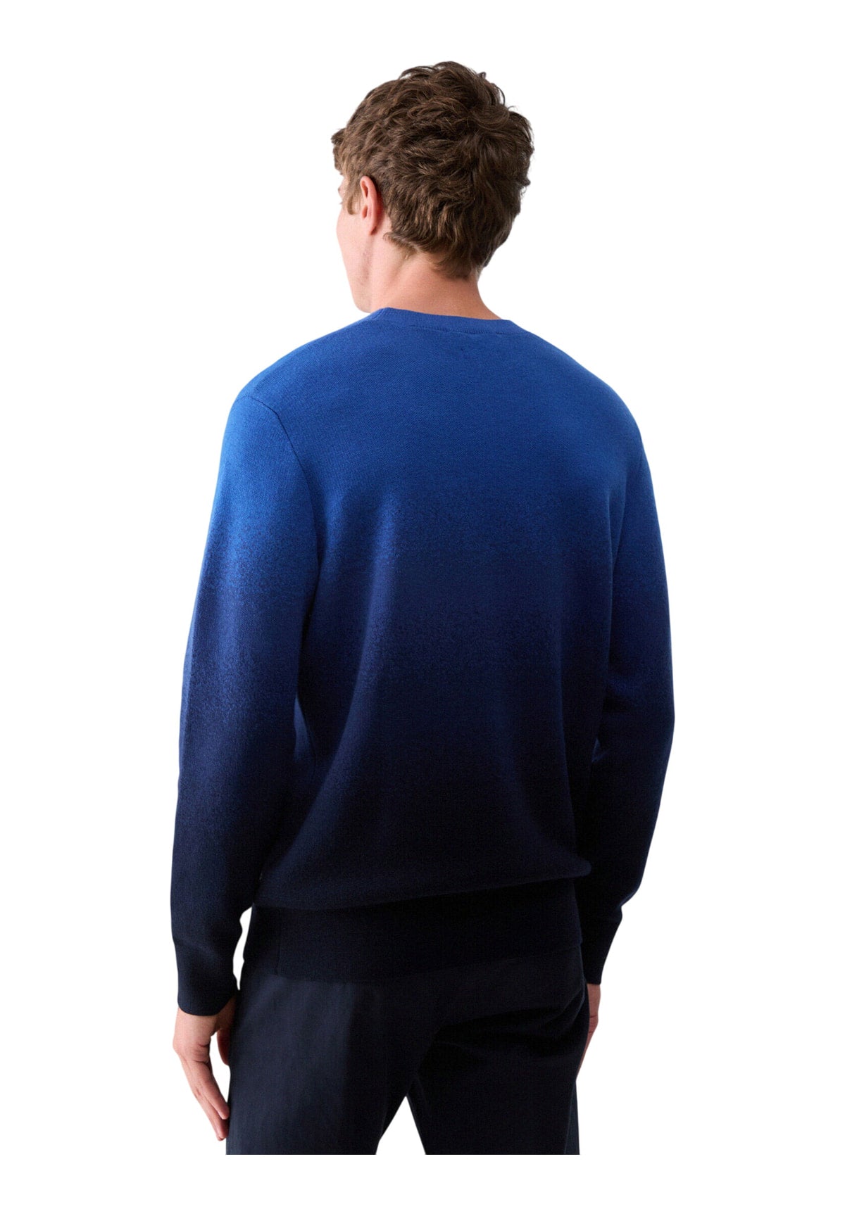 Maglione Girocollo QF6221 Blue Degrade