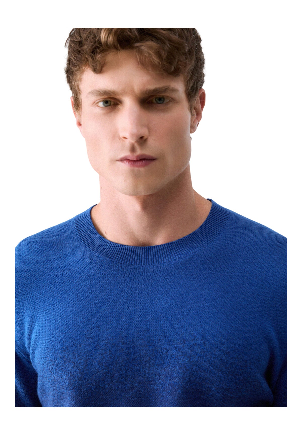 Maglione Girocollo QF6221 Blue Degrade