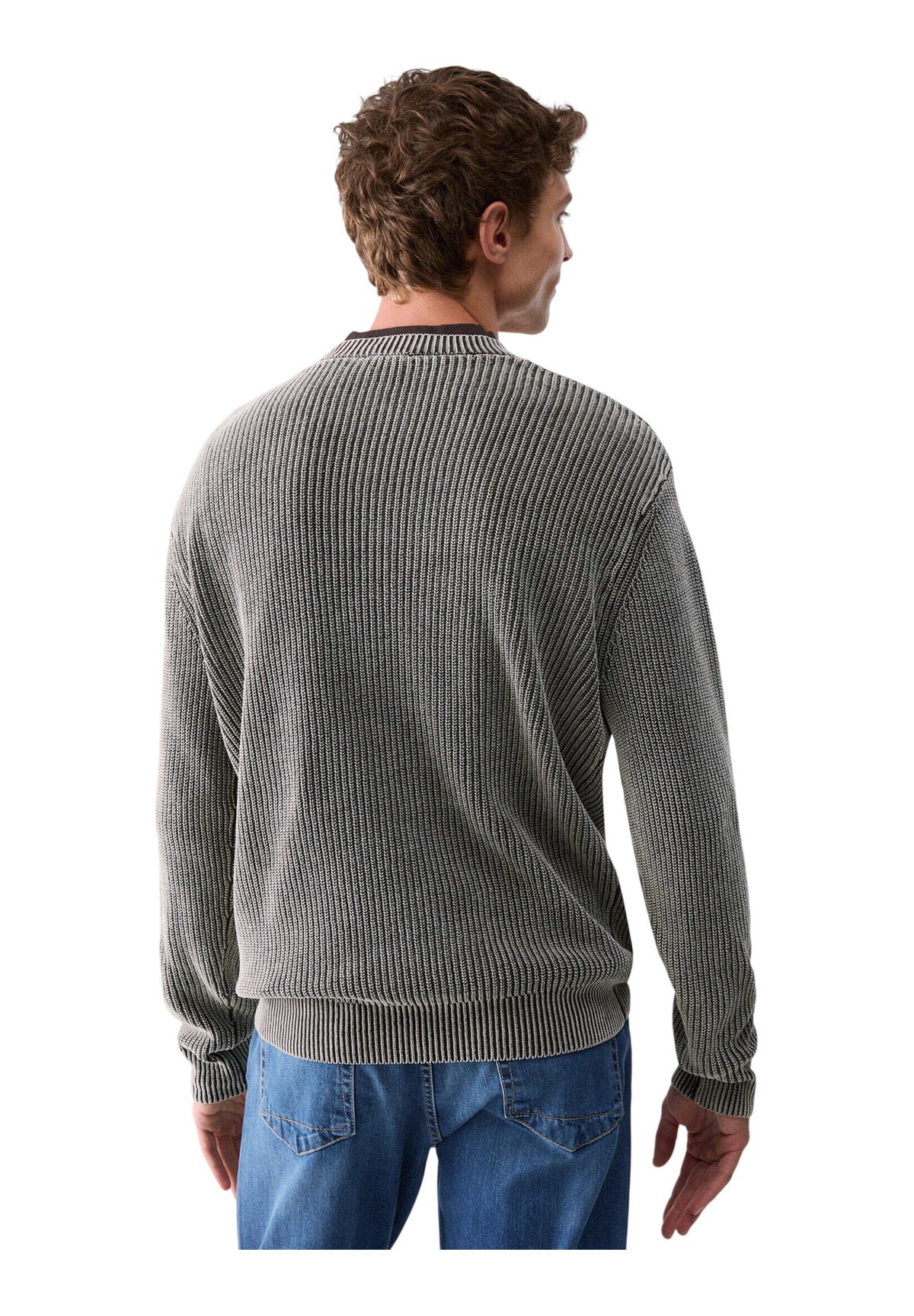 Maglione Girocollo QF6267 Muschio