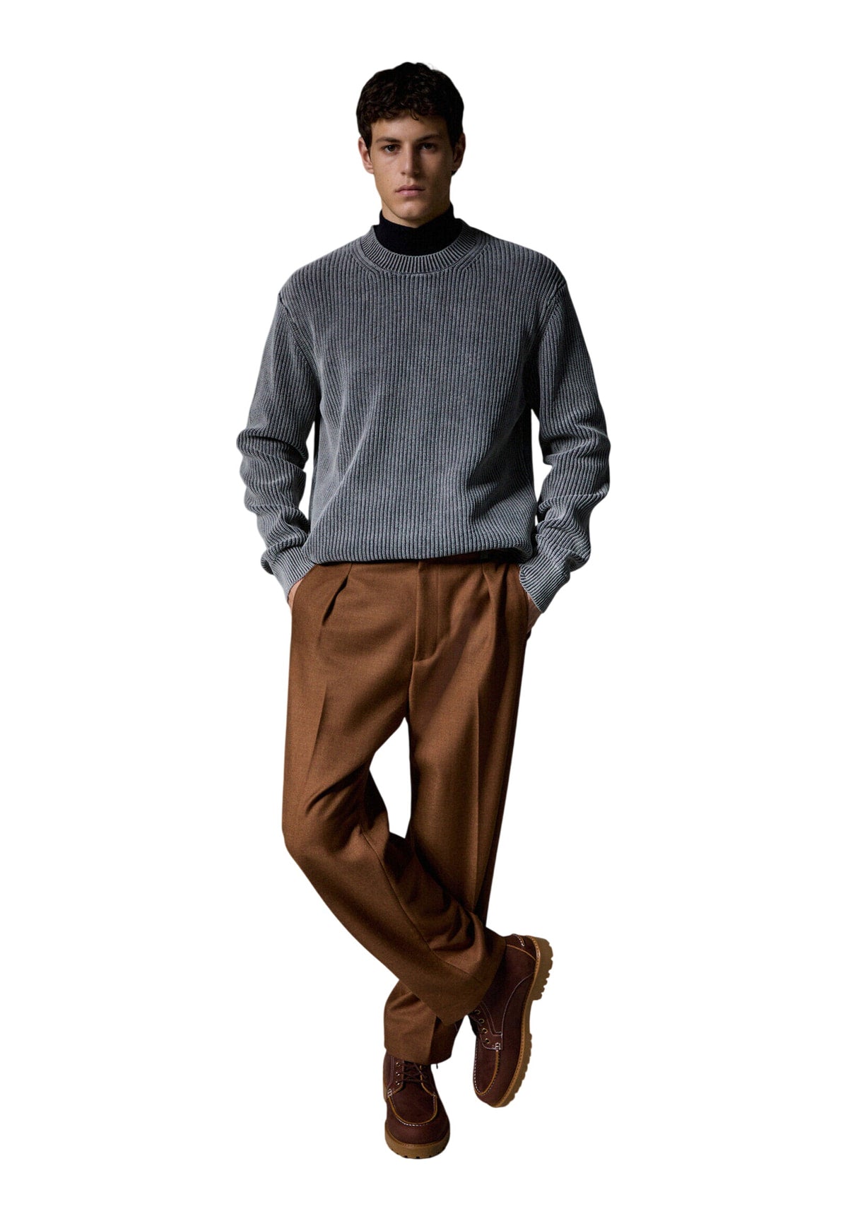 Maglione Girocollo QF6267 Forged Iron