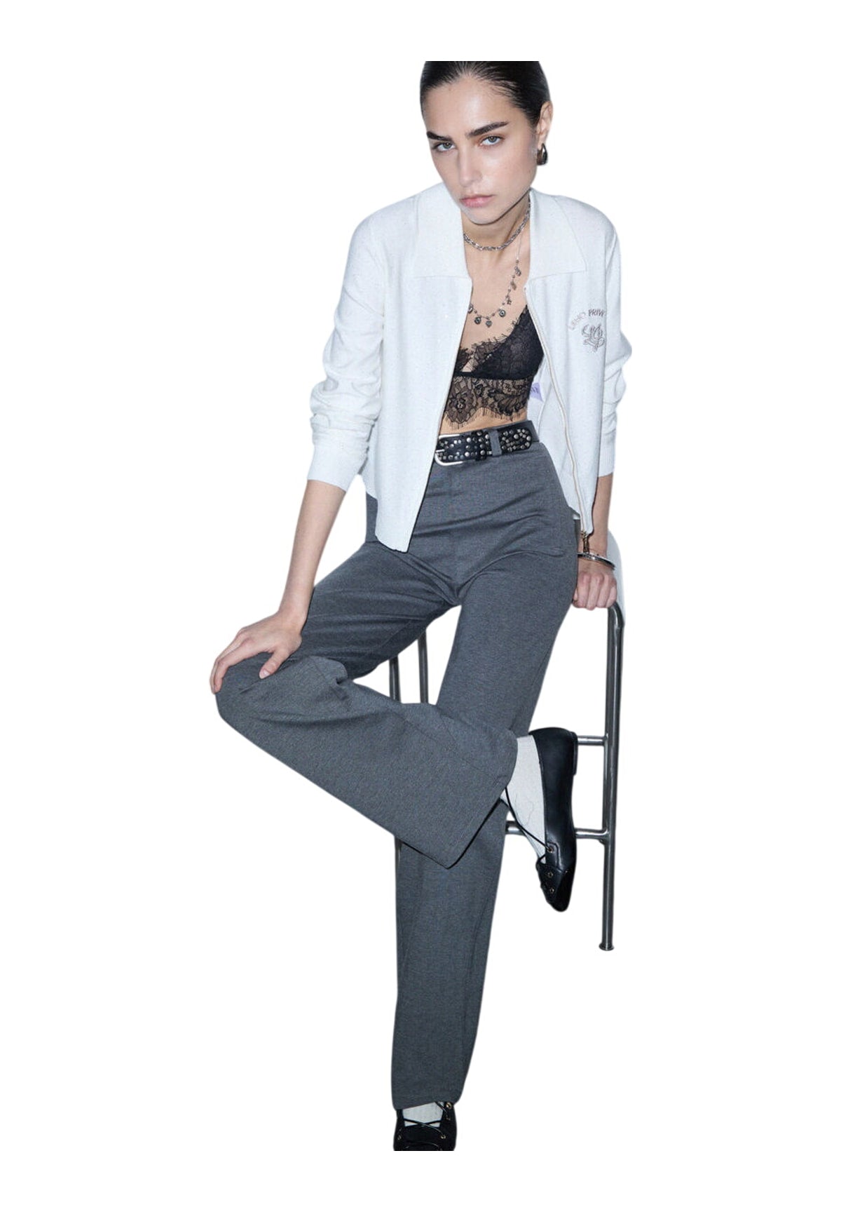 Pantaloni TF6019 Acciaio Mel