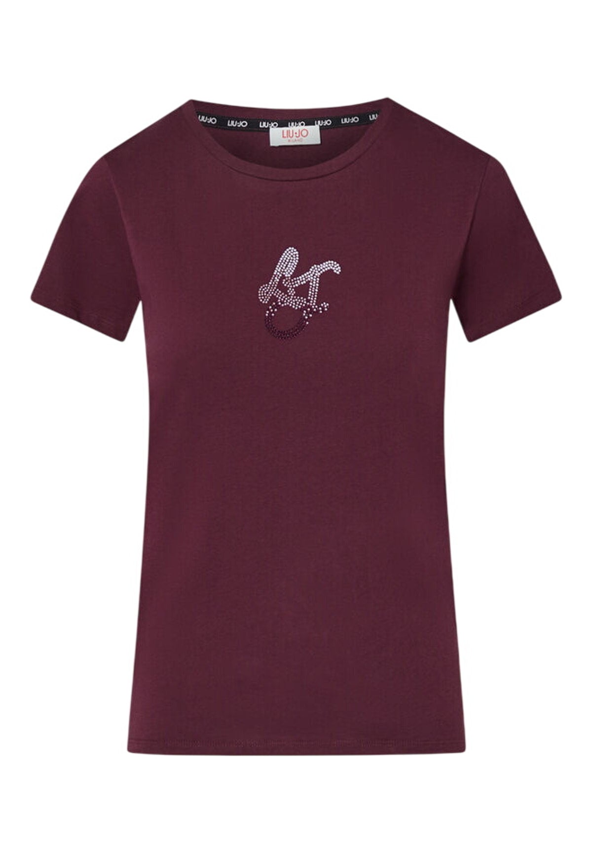 T-shirt a Maniche Corte TF6251 Red Aubergine, Lj