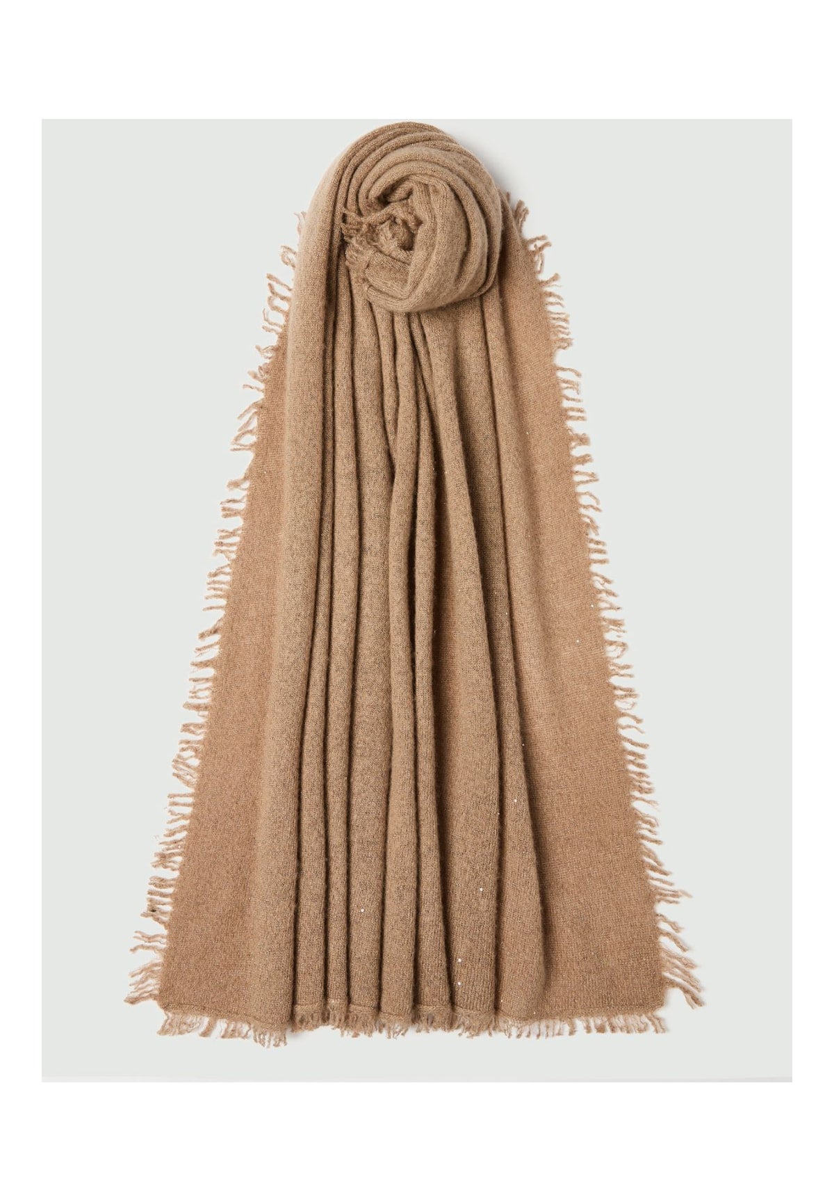 Foulard 2623546136200 MLAFATUO Cammello