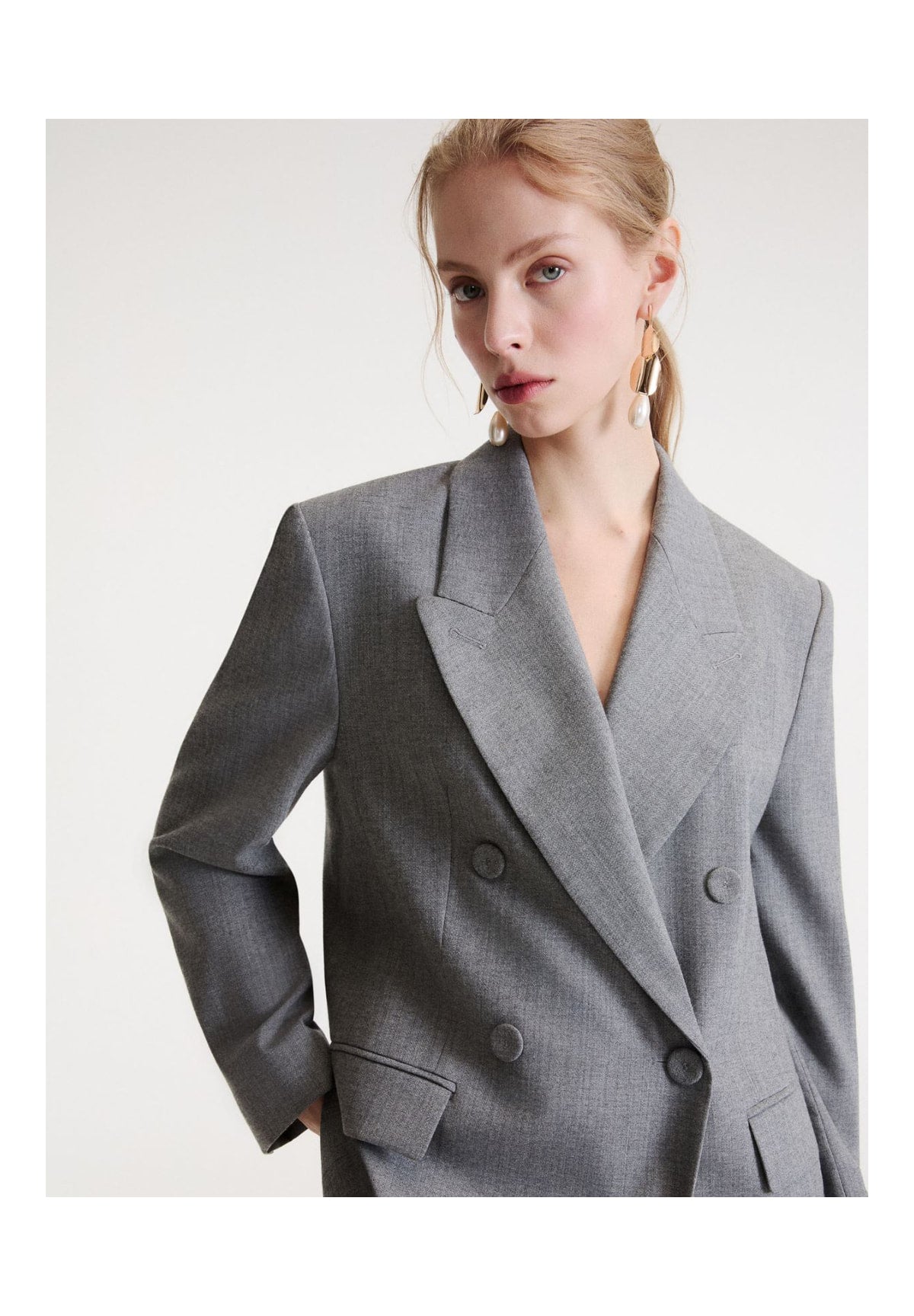 Giacca 2623046182200 MLLASTICE Grigio Melange