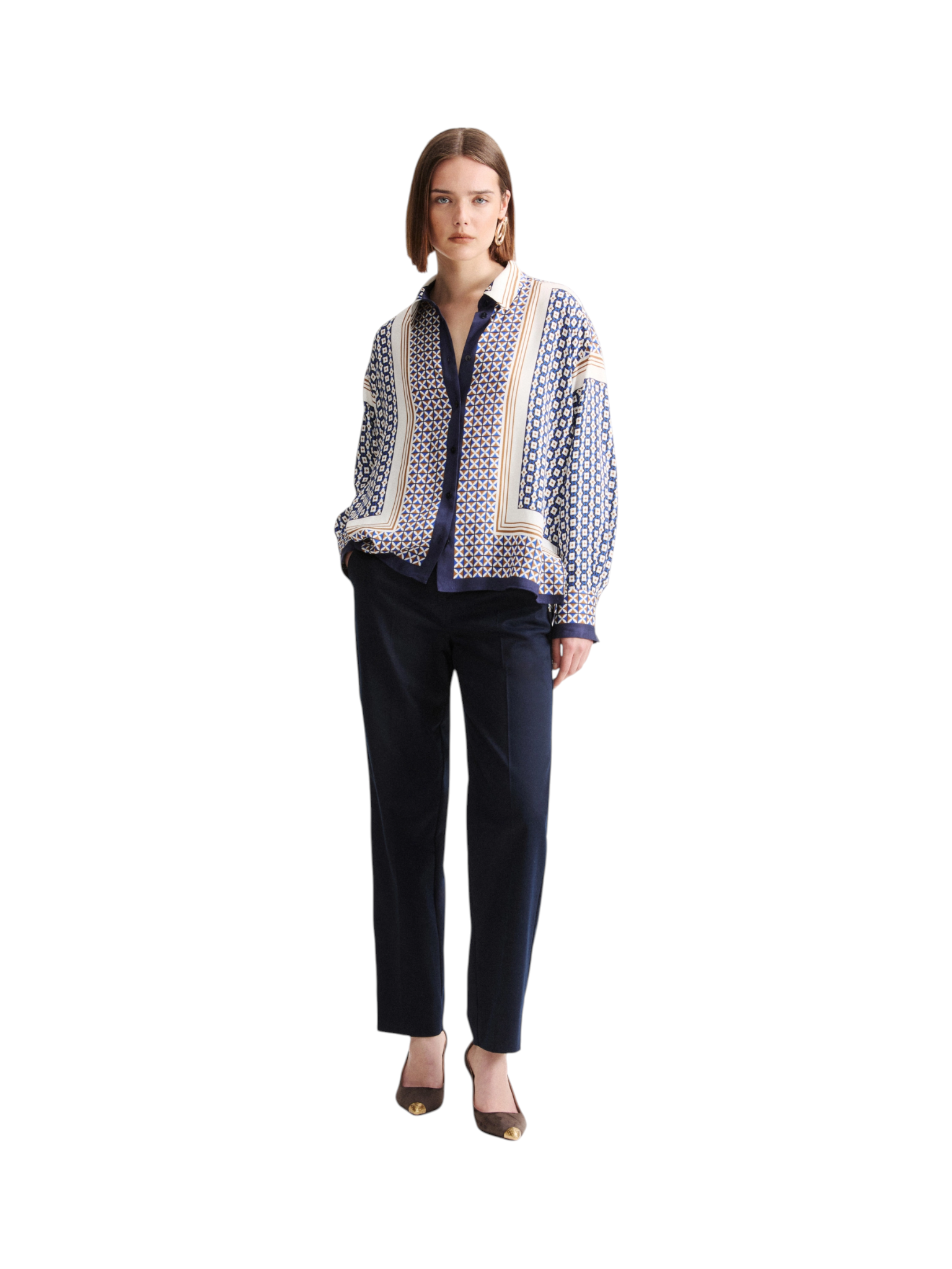 Pantaloni 2624136021200 MLLCIOCCA Blu notte