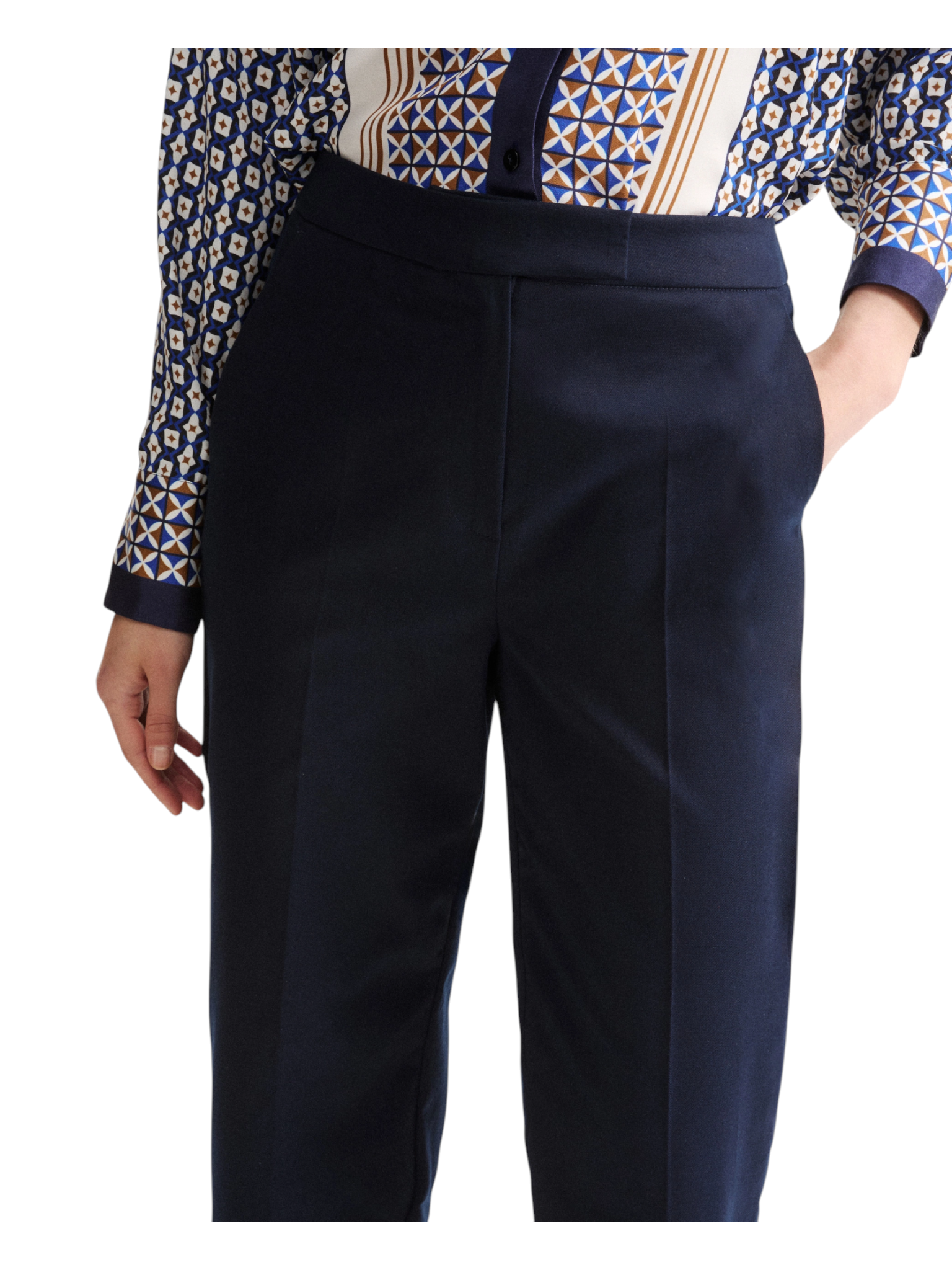 Pantaloni 2624136021200 MLLCIOCCA Blu notte