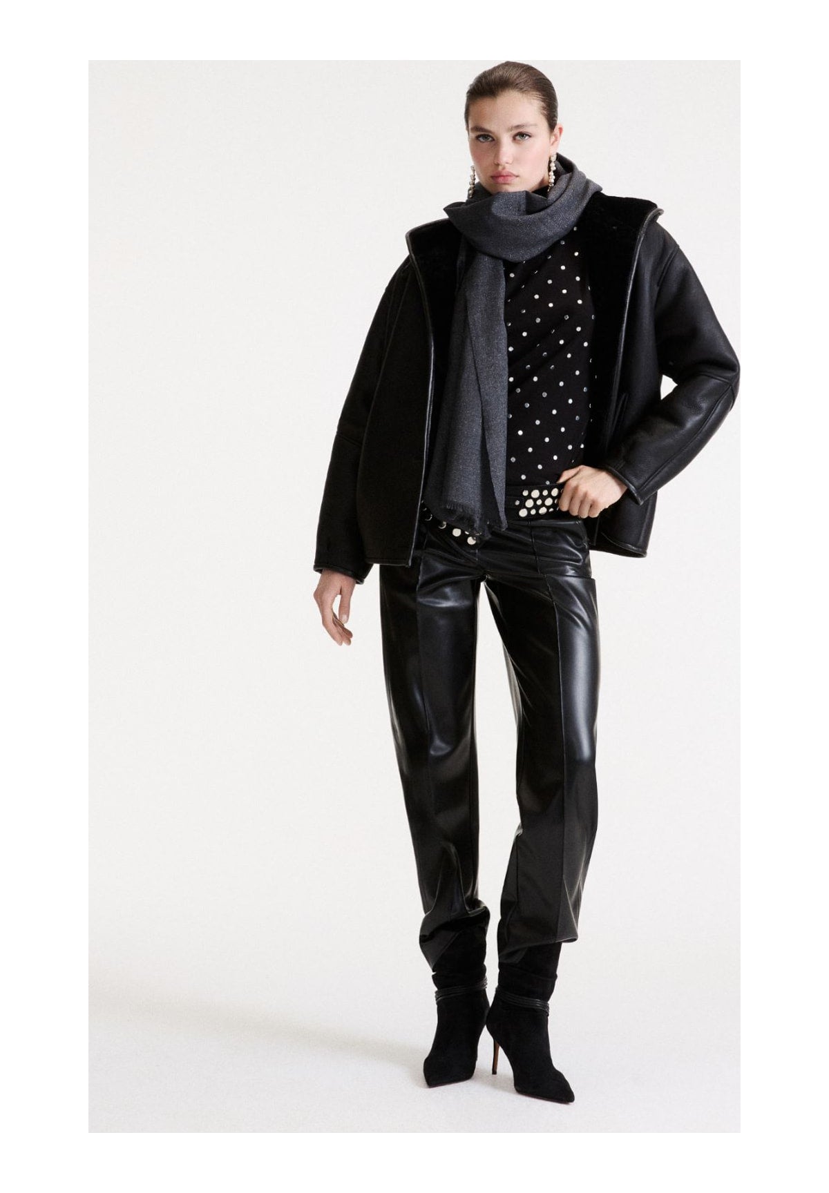 Top 2623946012200 MLLFUXIA Nero