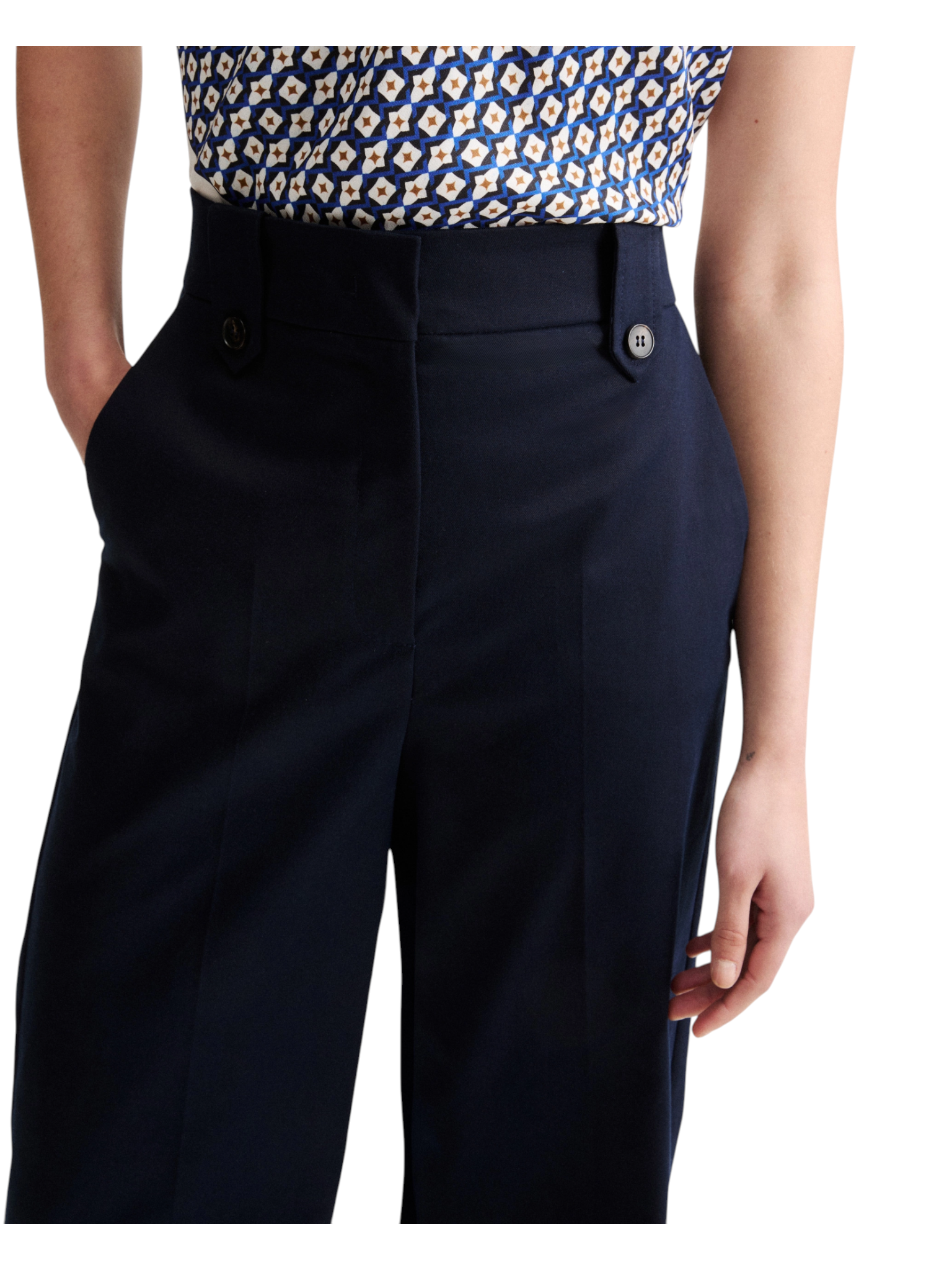 Pantaloni 2624136011200 MLLGIAMBO Blu notte