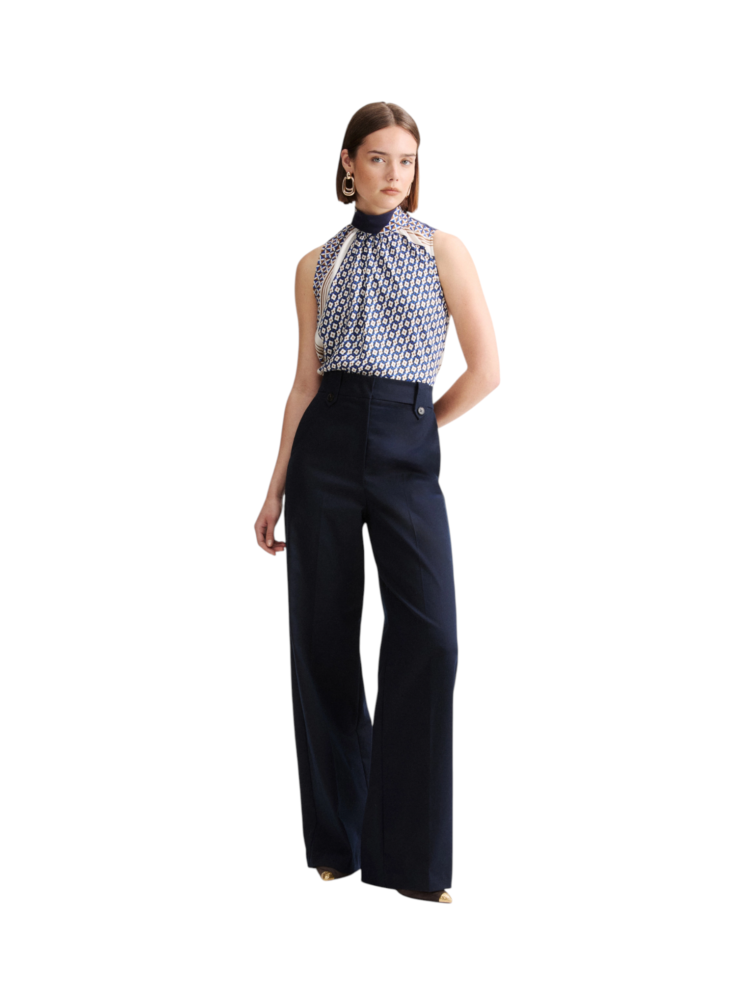 Pantaloni 2624136011200 MLLGIAMBO Blu notte