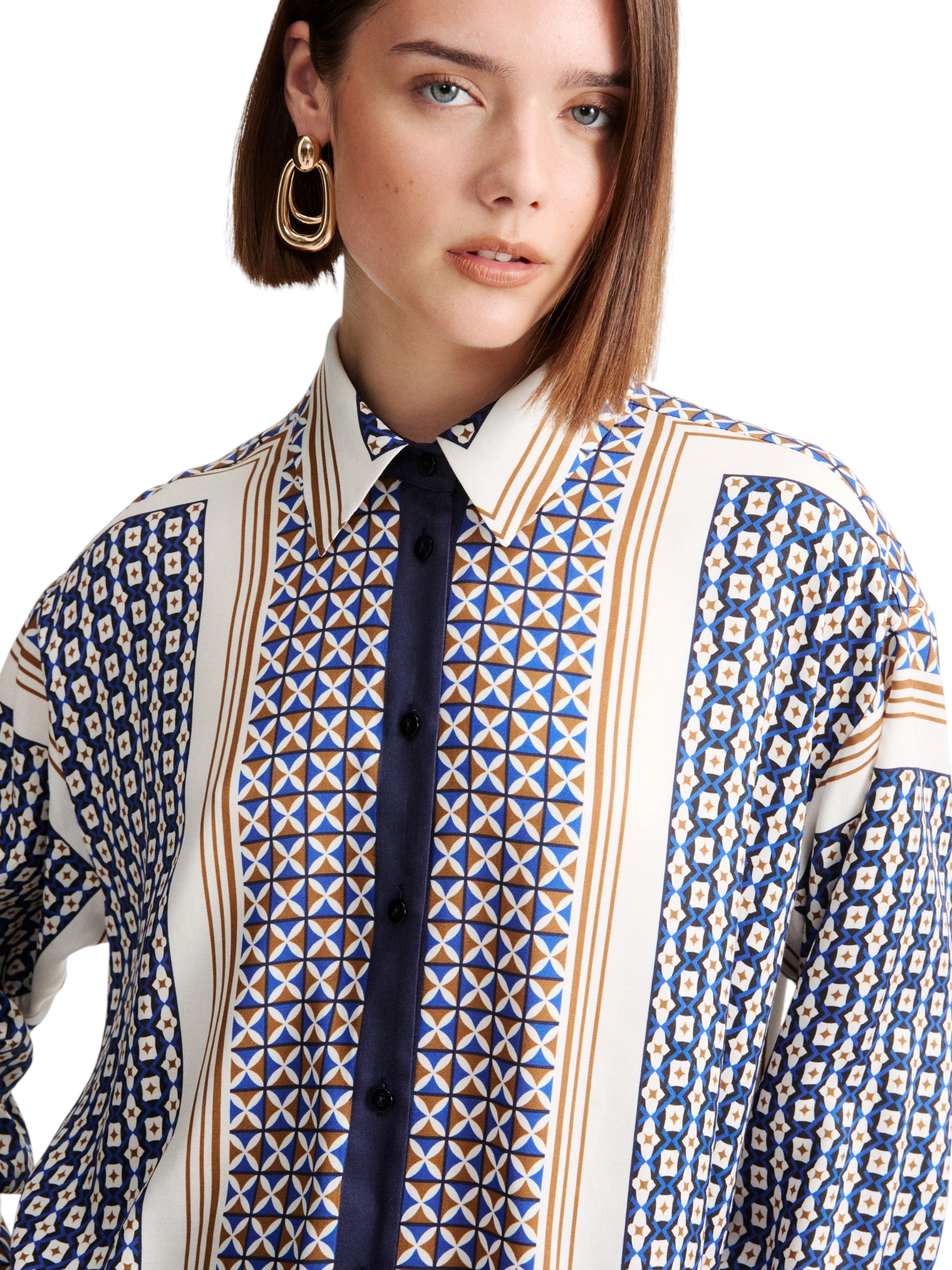 Camicia a Maniche Lunghe 2624116041200 MLLLICENZA Blu Royal