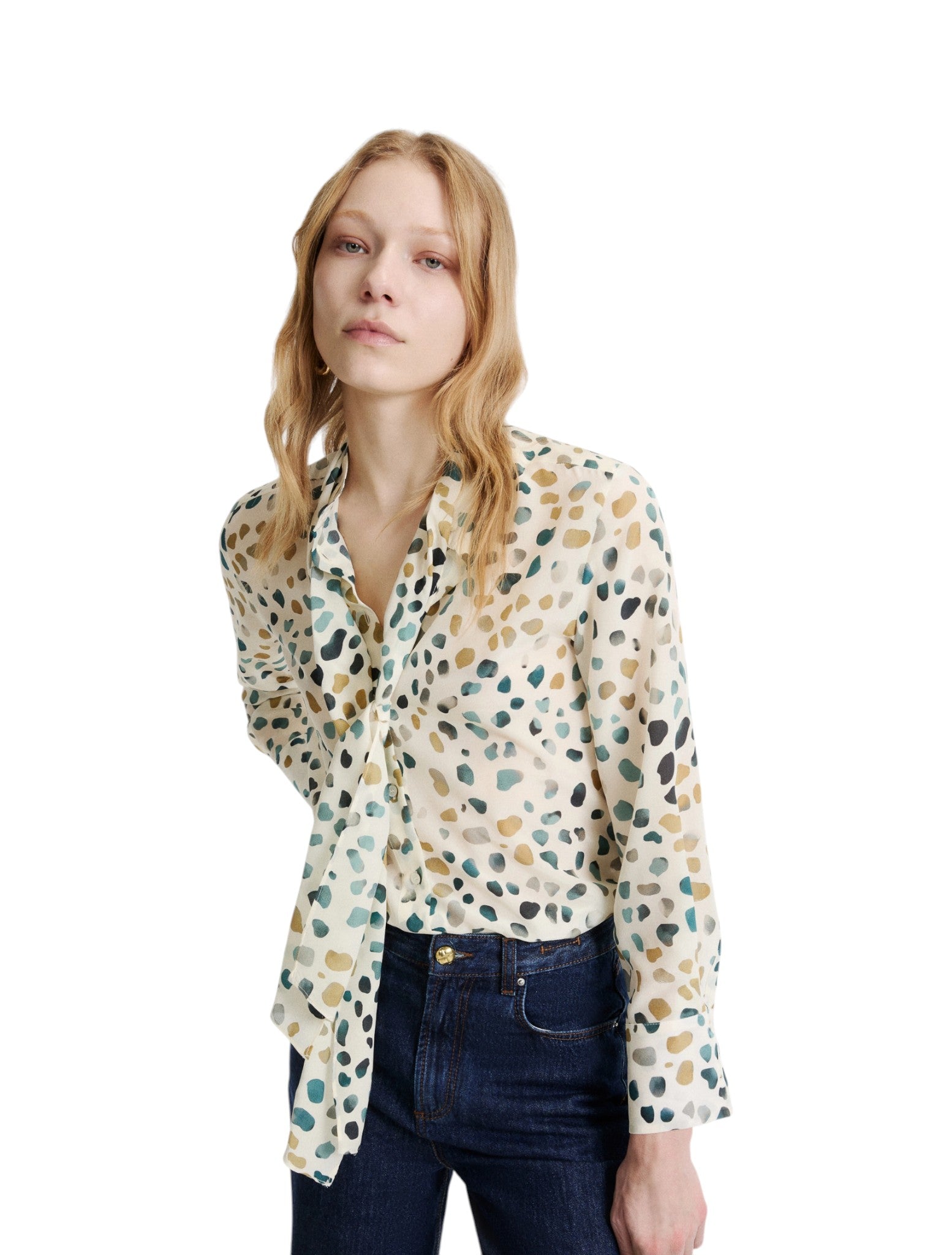 Camicia a Maniche Lunghe 2623116131200 MLLMASSA Bianco