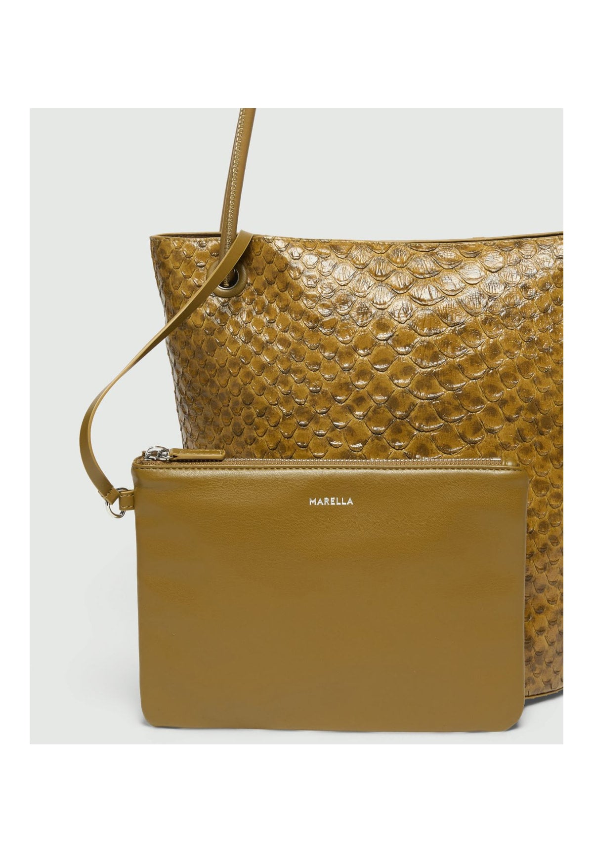 Borsa a Spalla 2623516087200 MLLSARONG Verde olio