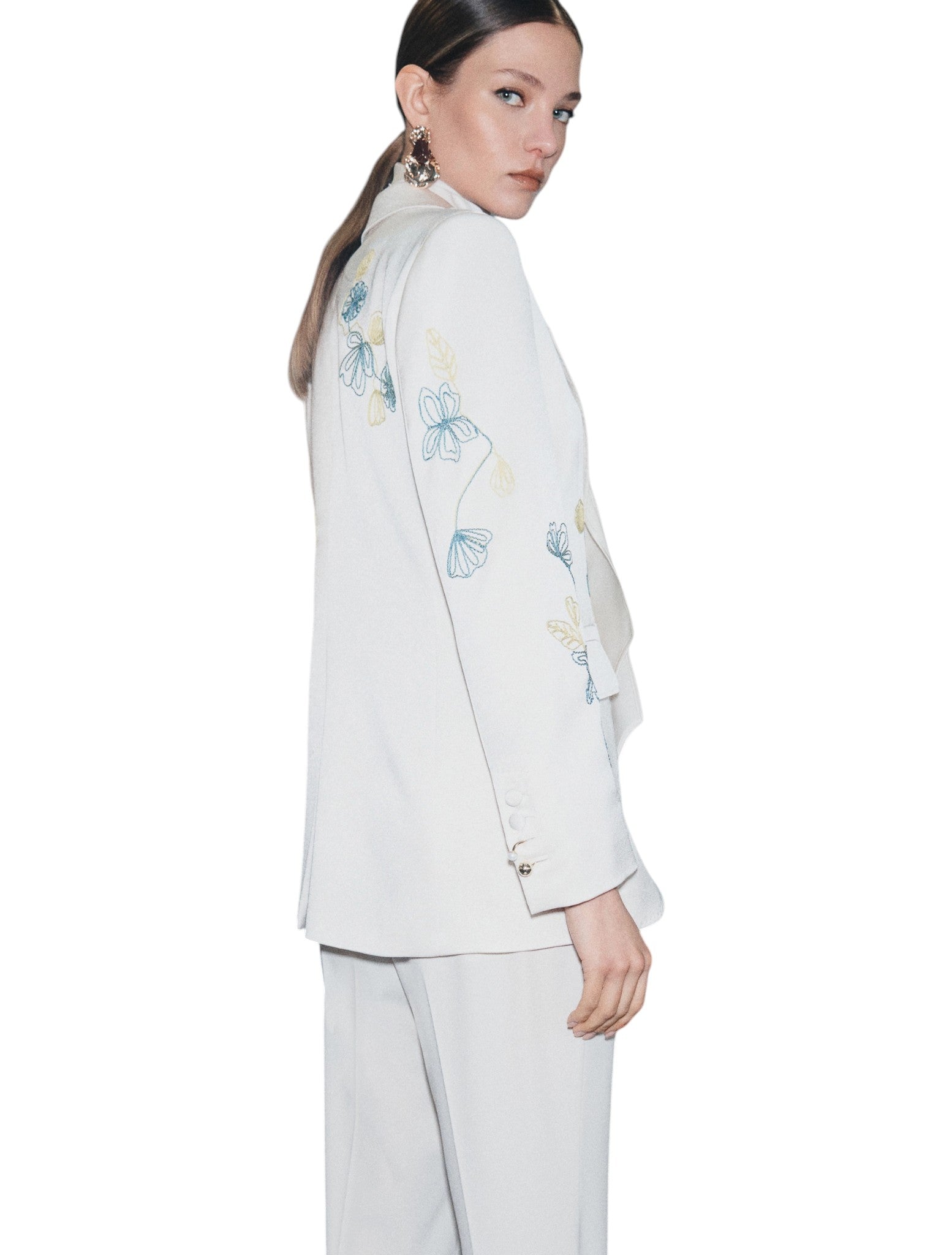Giacca 2623046181200 MLLTEMA Bianco Lana