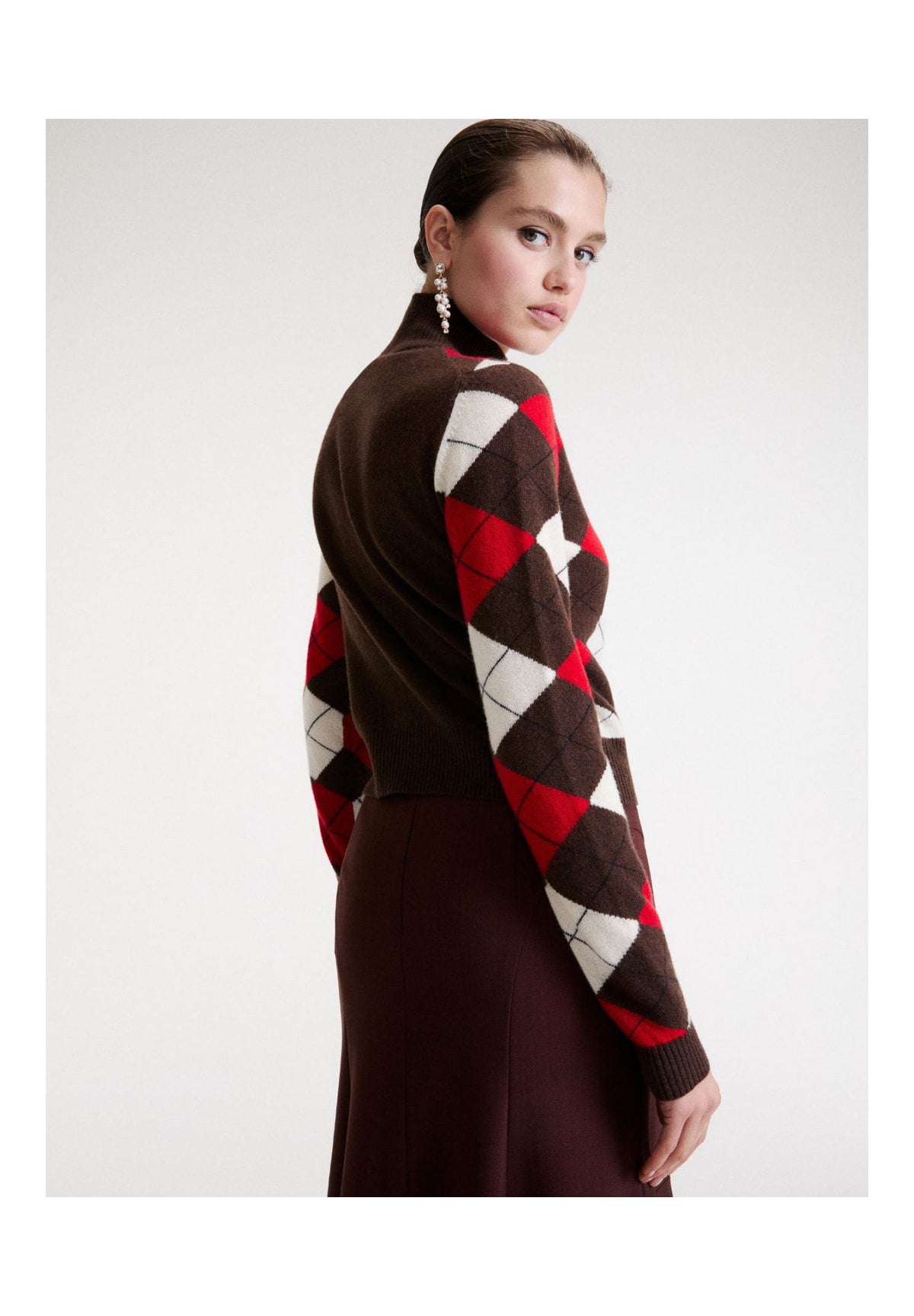 Maglione Collo Alto 2623366212200 MLLZUCCA Rosso