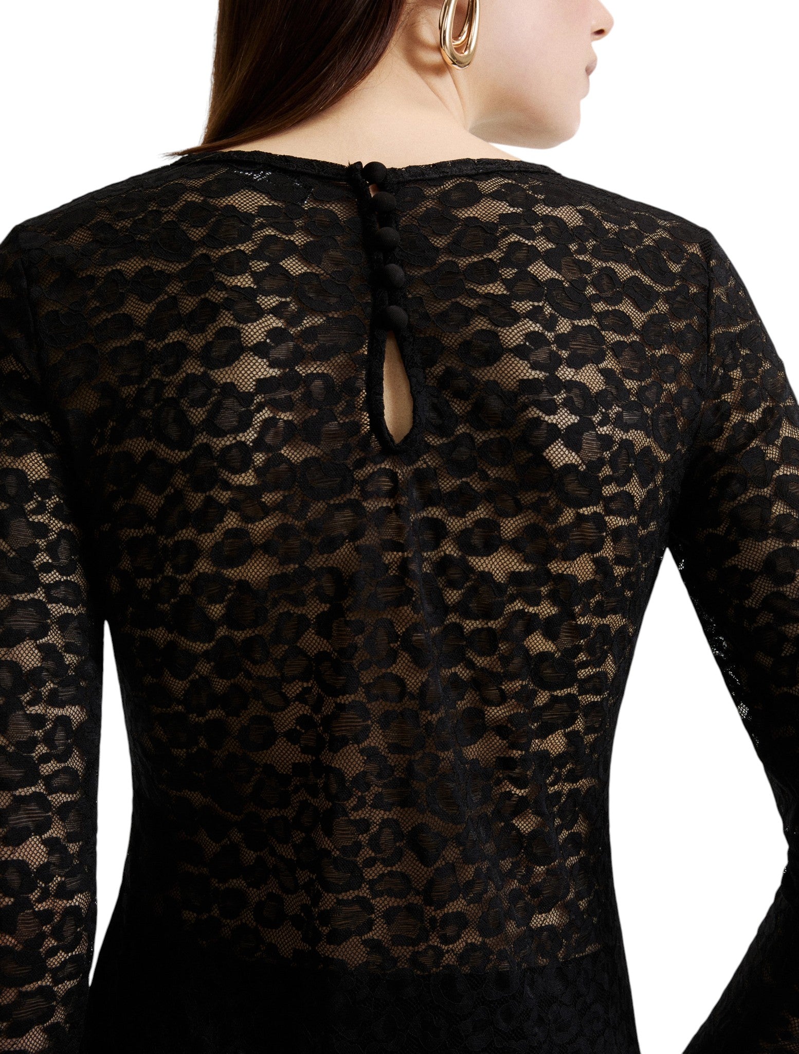 T-shirt a Maniche Lunghe 2623976024200 MLSAUTORE Nero