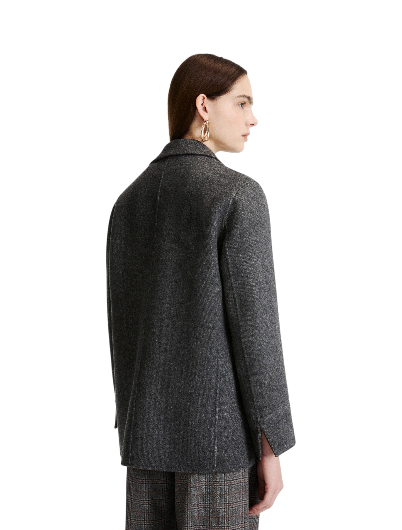 Giaccone 2623086054200 MLSCOLIMBO Grigio scuro melange