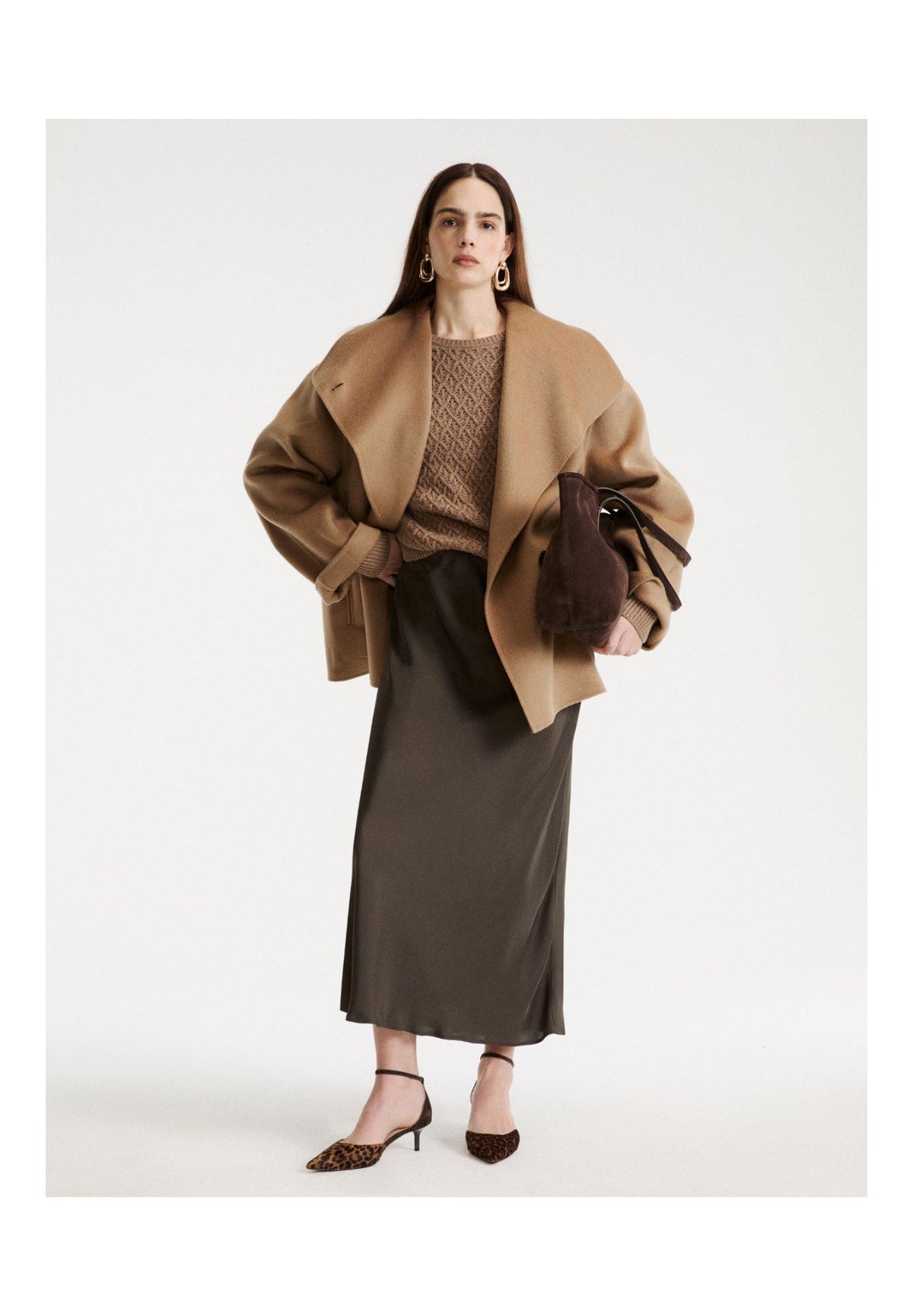 Maglione Girocollo 2623366374200 MLSGIBERNA Nocciola