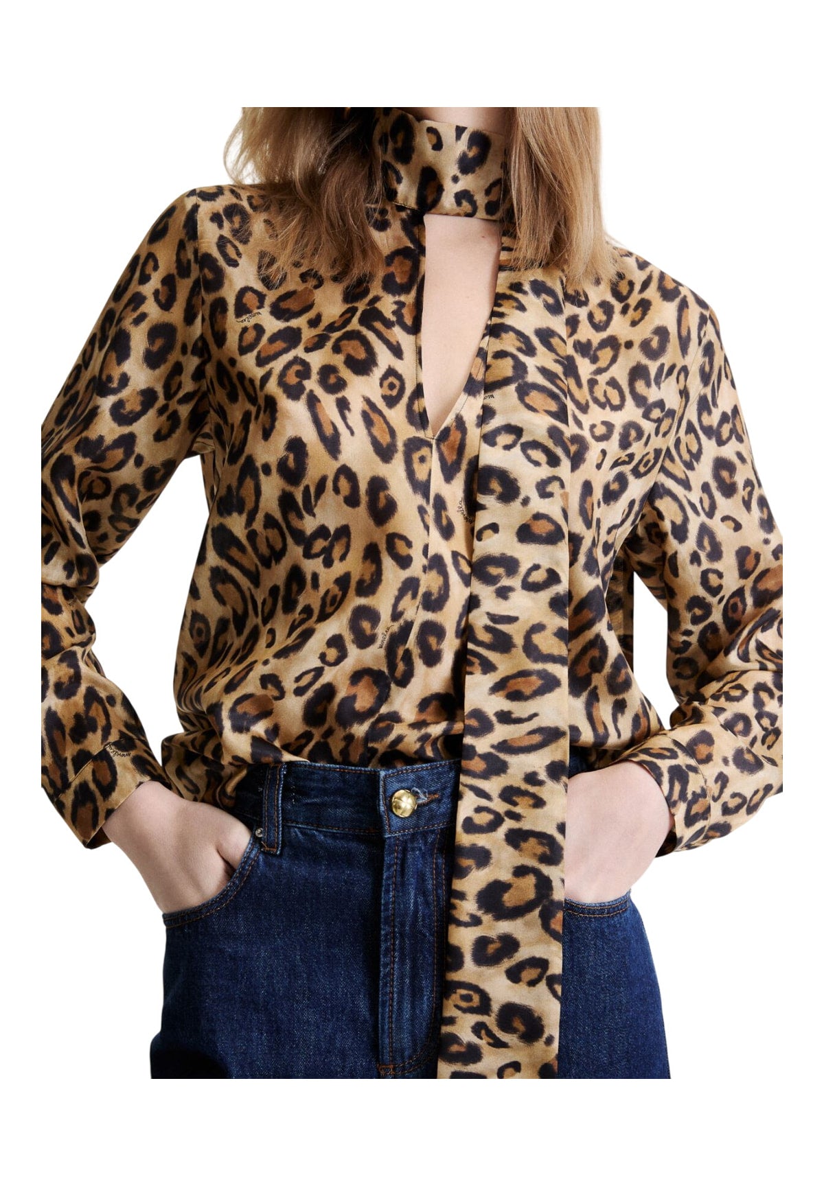 Camicia a Maniche Lunghe 2623116104200 MLSNASTRO Beige