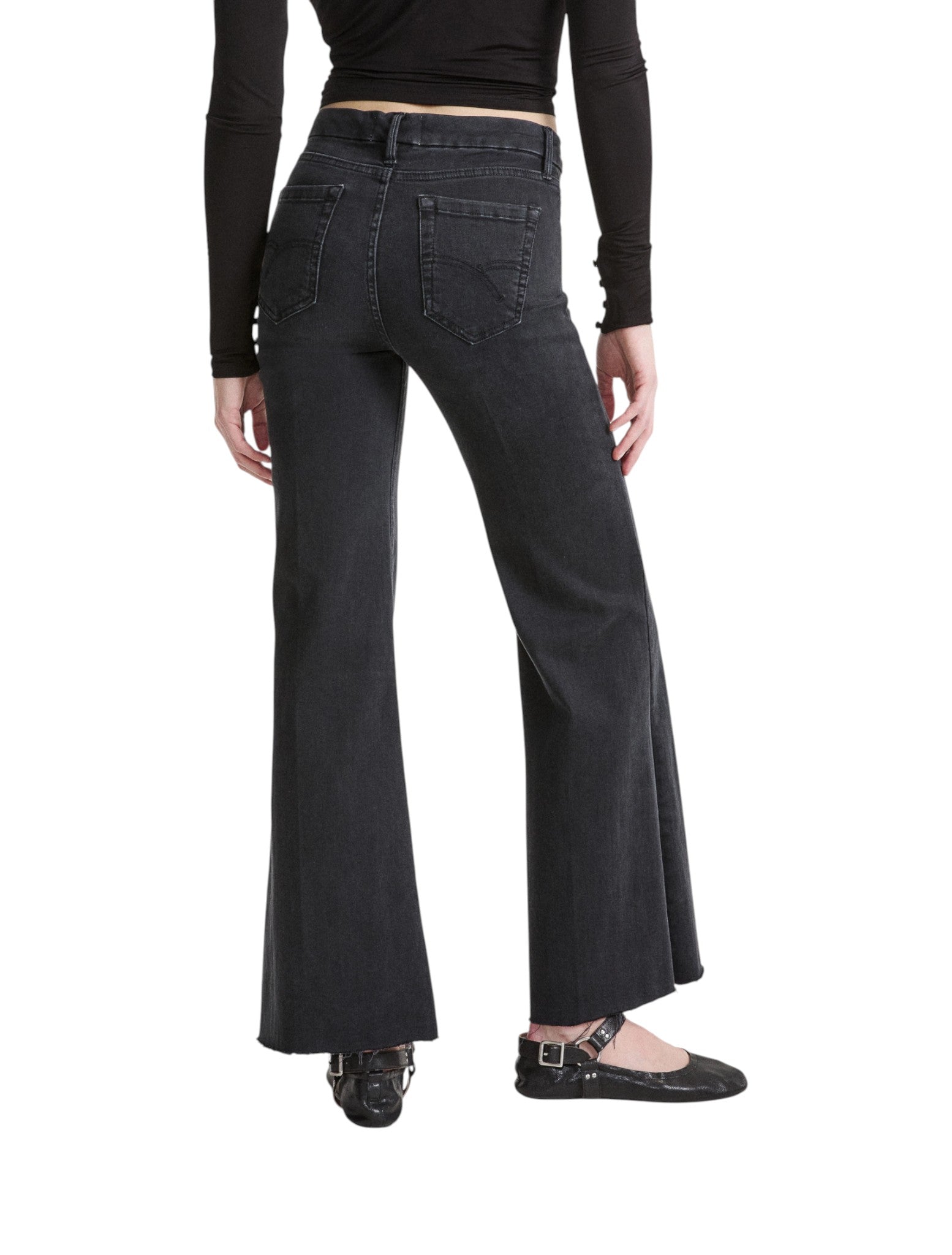 Jeans 2623186094200 MLSWLCROP Nero