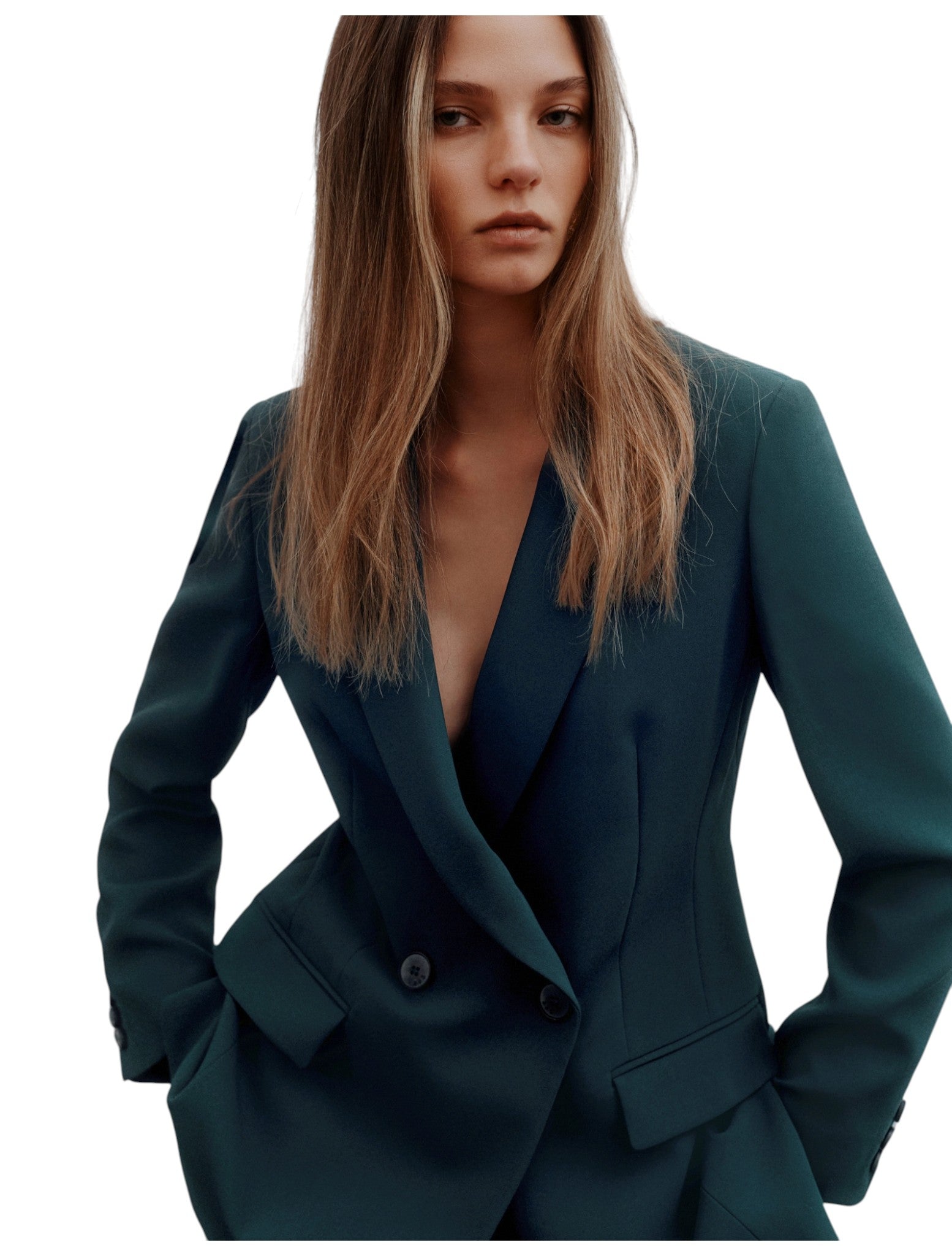 Giacca 2623046033200 MLTRECENTE Blu Pavone