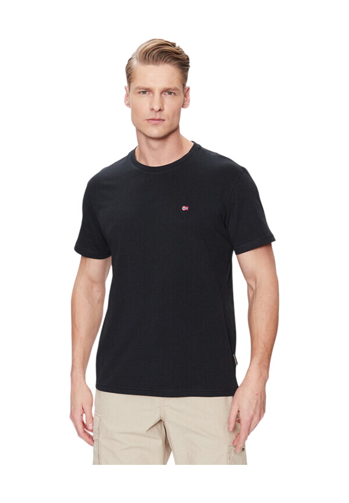 T-shirt a Maniche Corte Salis Ss Sum NP0A4H8D Black 041