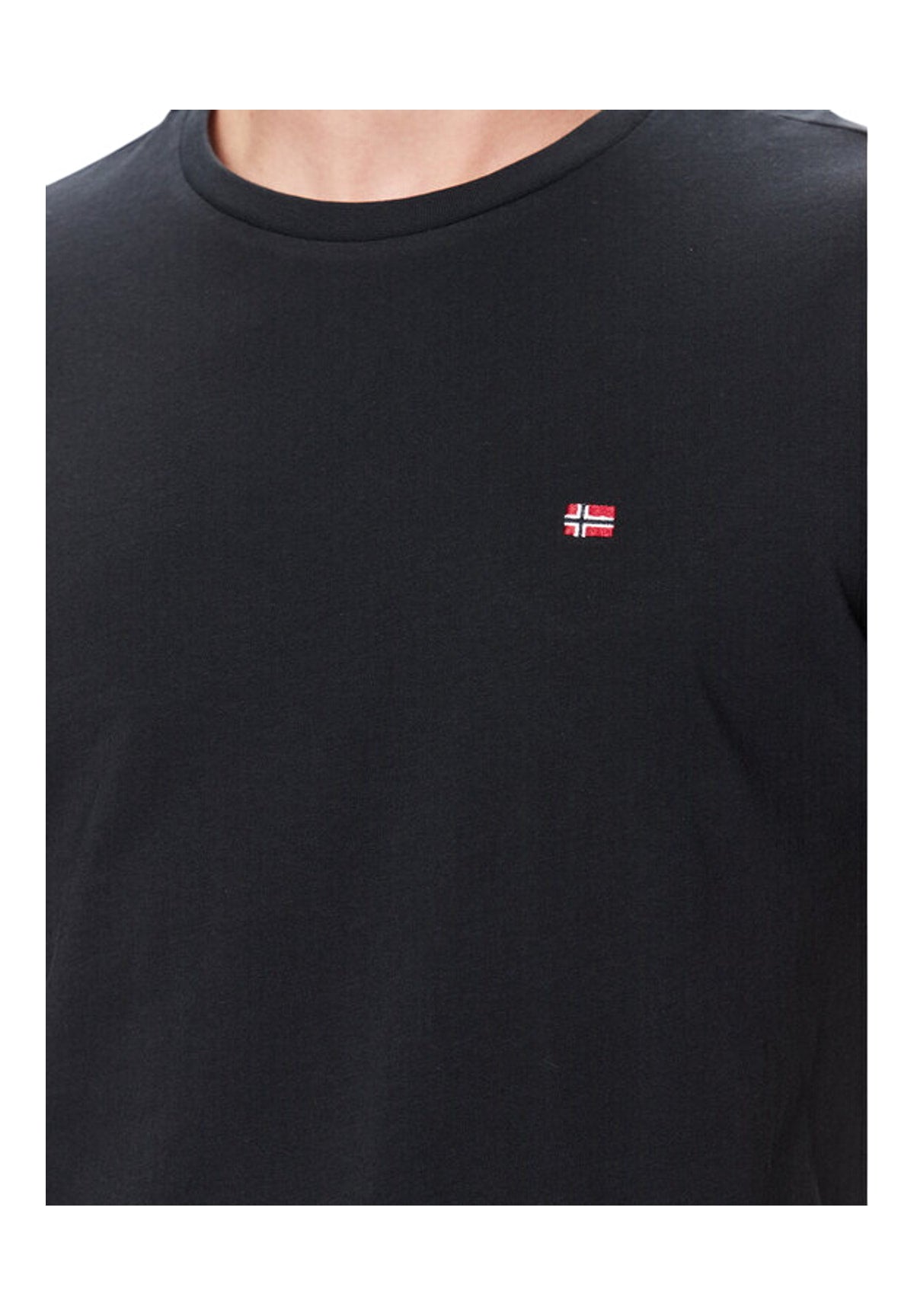 T-shirt a Maniche Corte Salis Ss Sum NP0A4H8D Black 041
