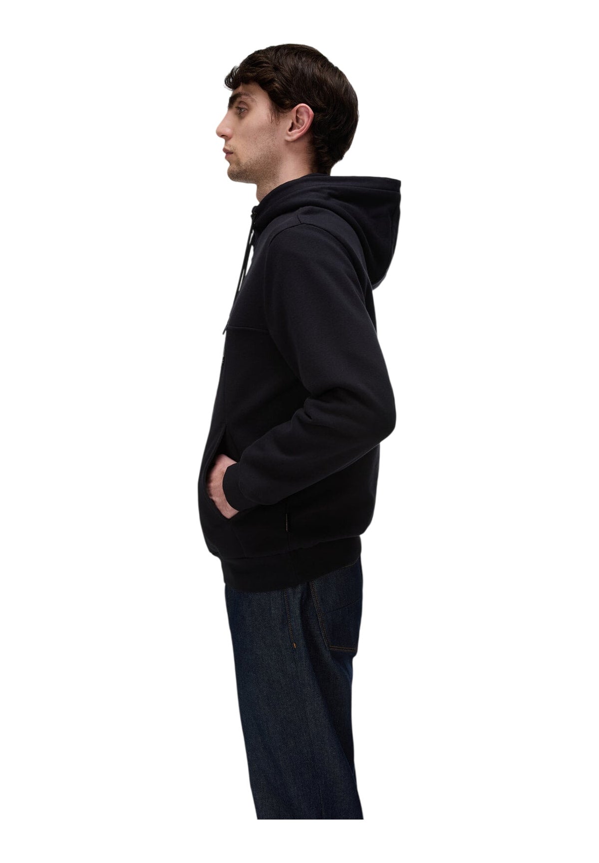 Felpa Pullover con Cappuccio Burgee Hzh 2.0 NP0A4I5E Black 041