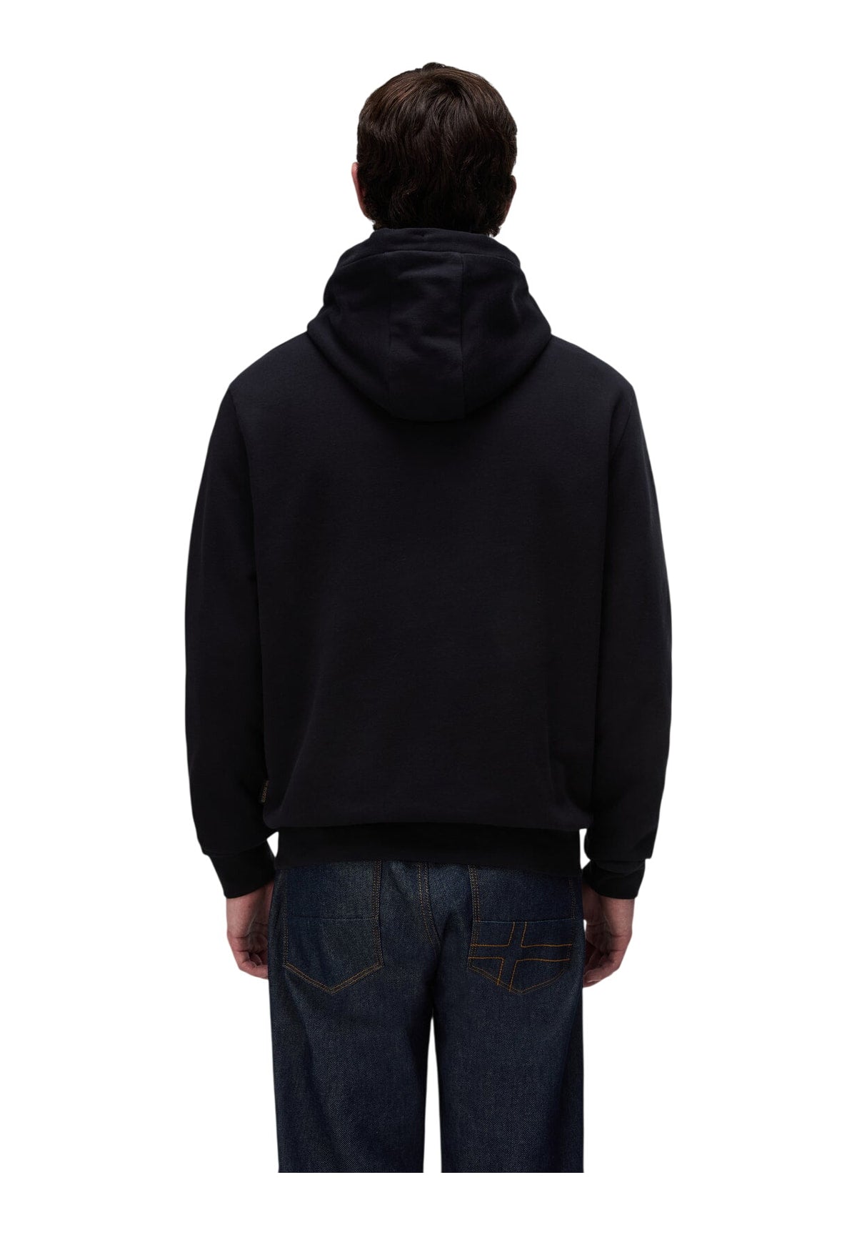 Felpa Pullover con Cappuccio Burgee Hzh 2.0 NP0A4I5E Black 041