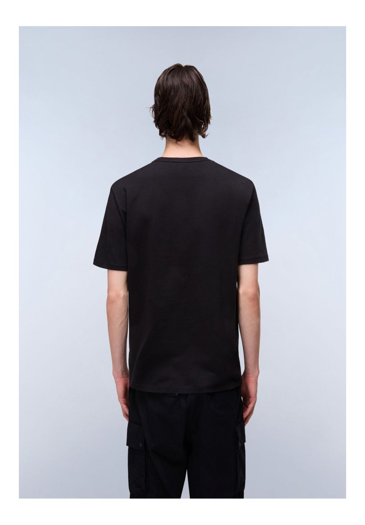 T-shirt a Maniche Corte S-Badge Ss 1 NP0A8949 Black Beauty
