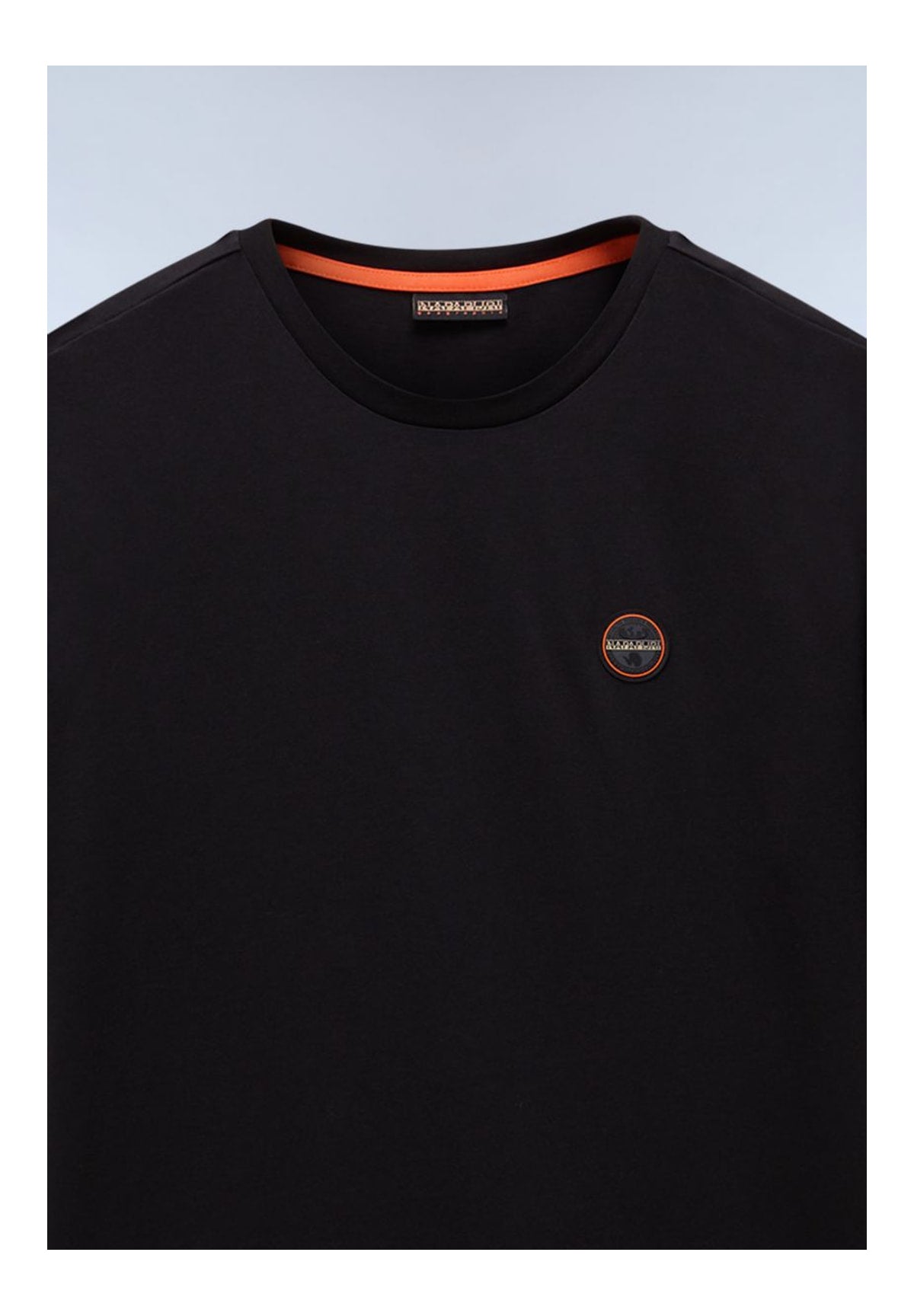 T-shirt a Maniche Corte S-Badge Ss 1 NP0A8949 Black Beauty