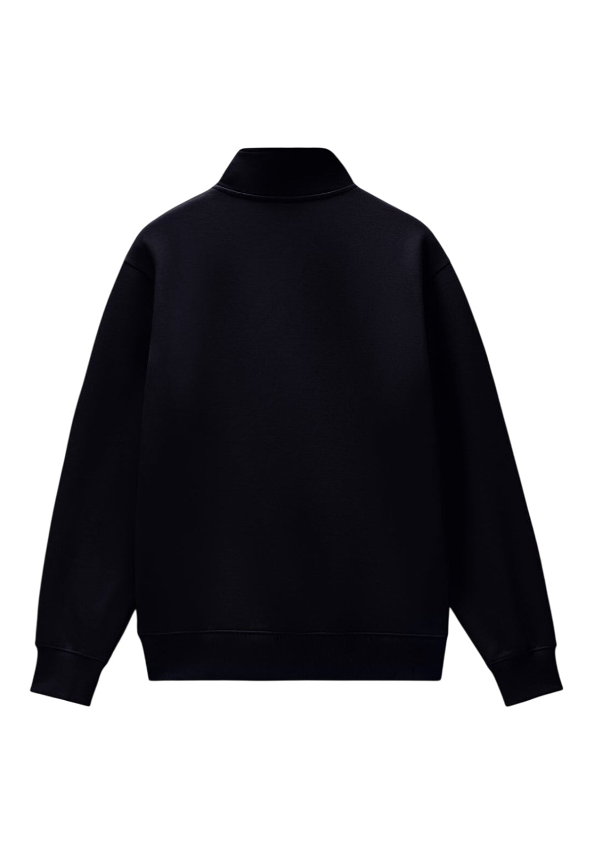 Felpa Mezza Zip B-Box Logo Hz Wi NP0A8B33 Black Beauty