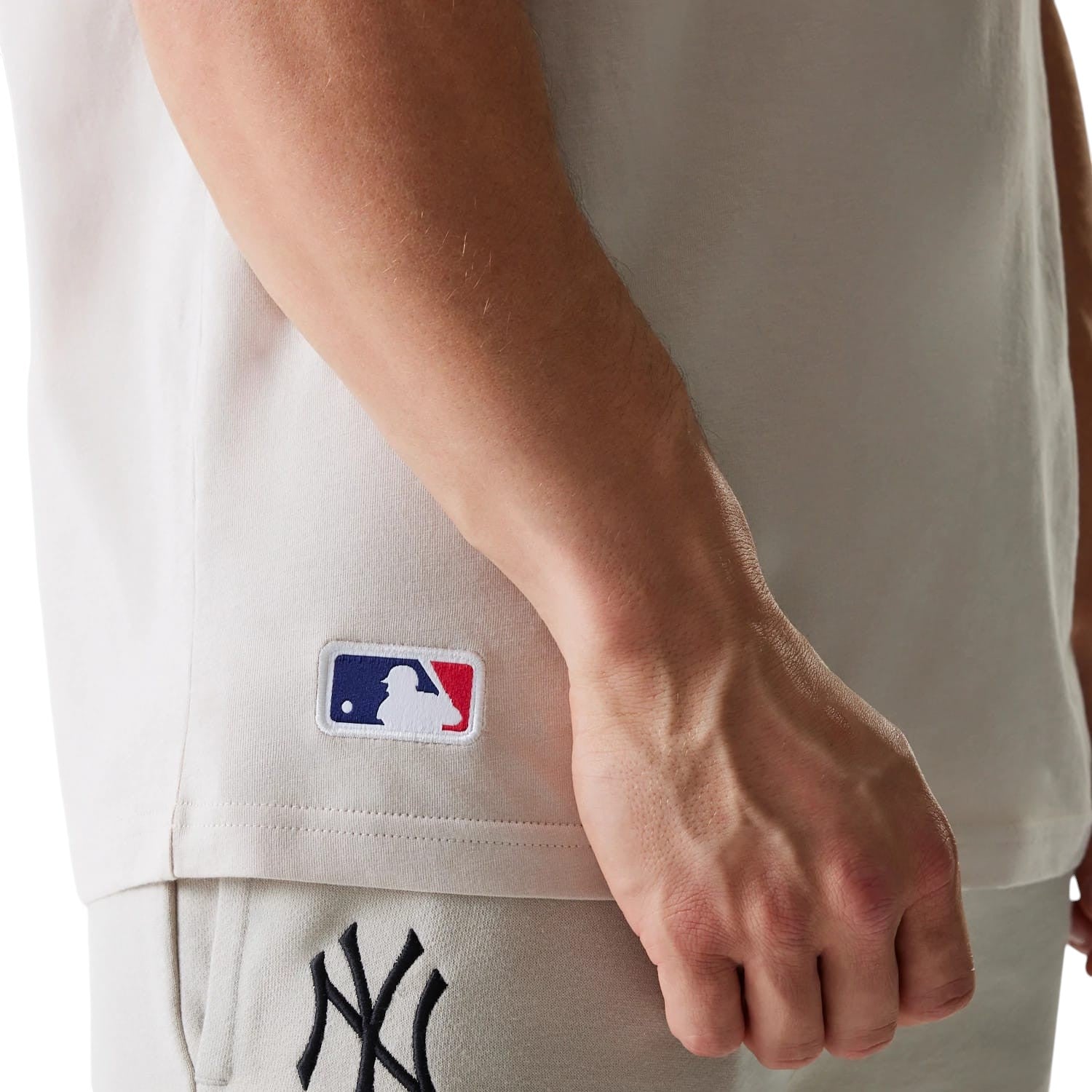 T-shirt a Maniche Corte New York Yankees 60675747 Light Beige