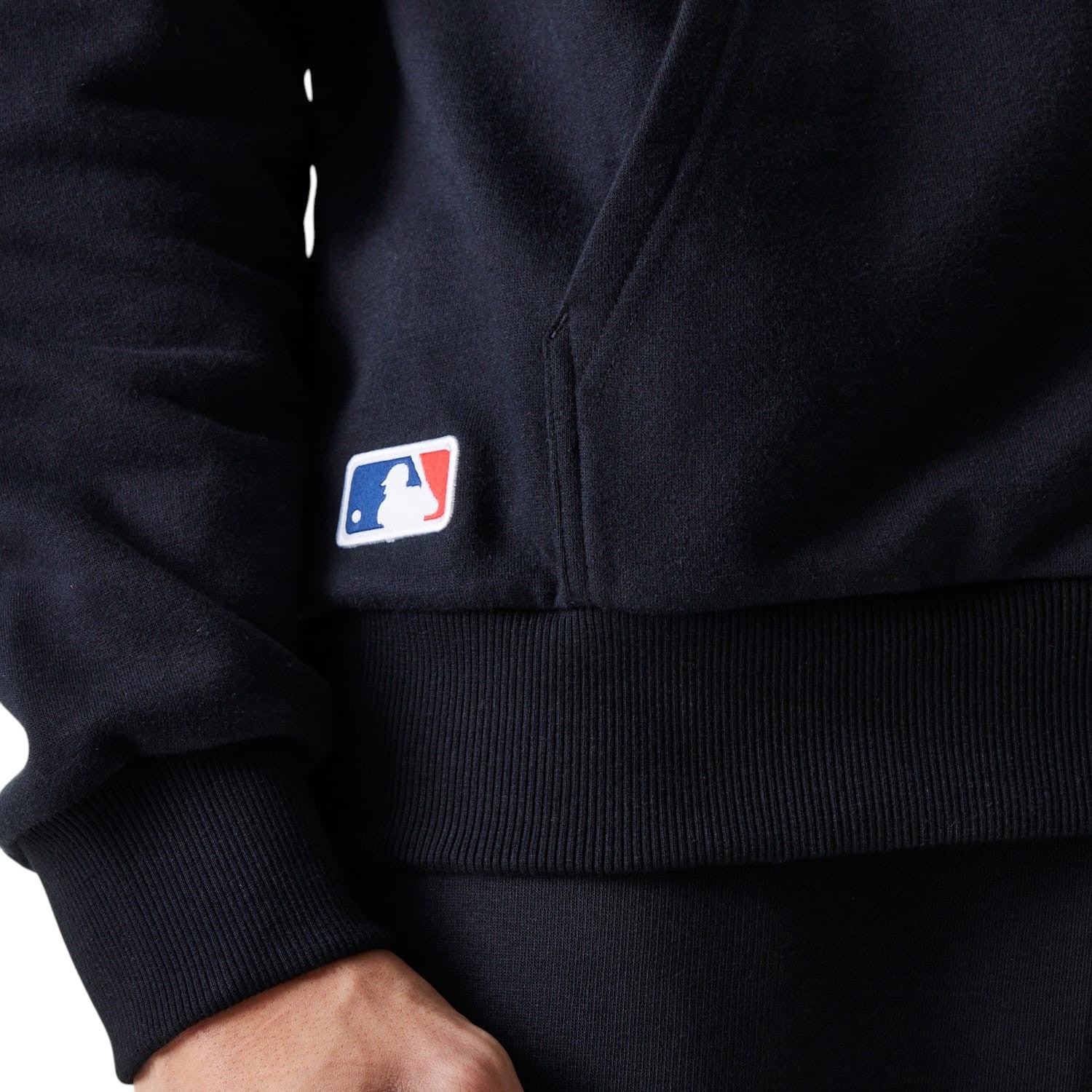 Felpa Pullover con Cappuccio New York Yankees 60675777 Black