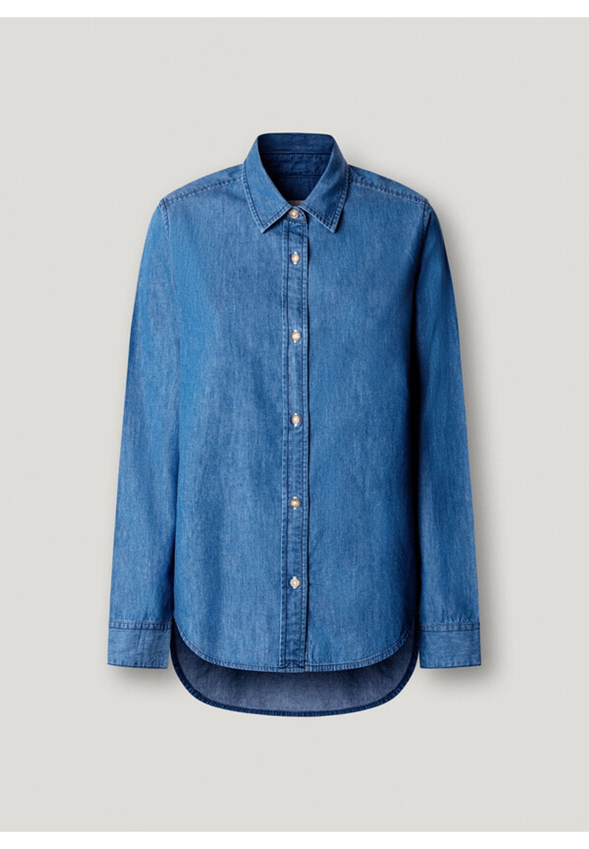 Camicia a Maniche Lunghe Lane PL3051492 Denim
