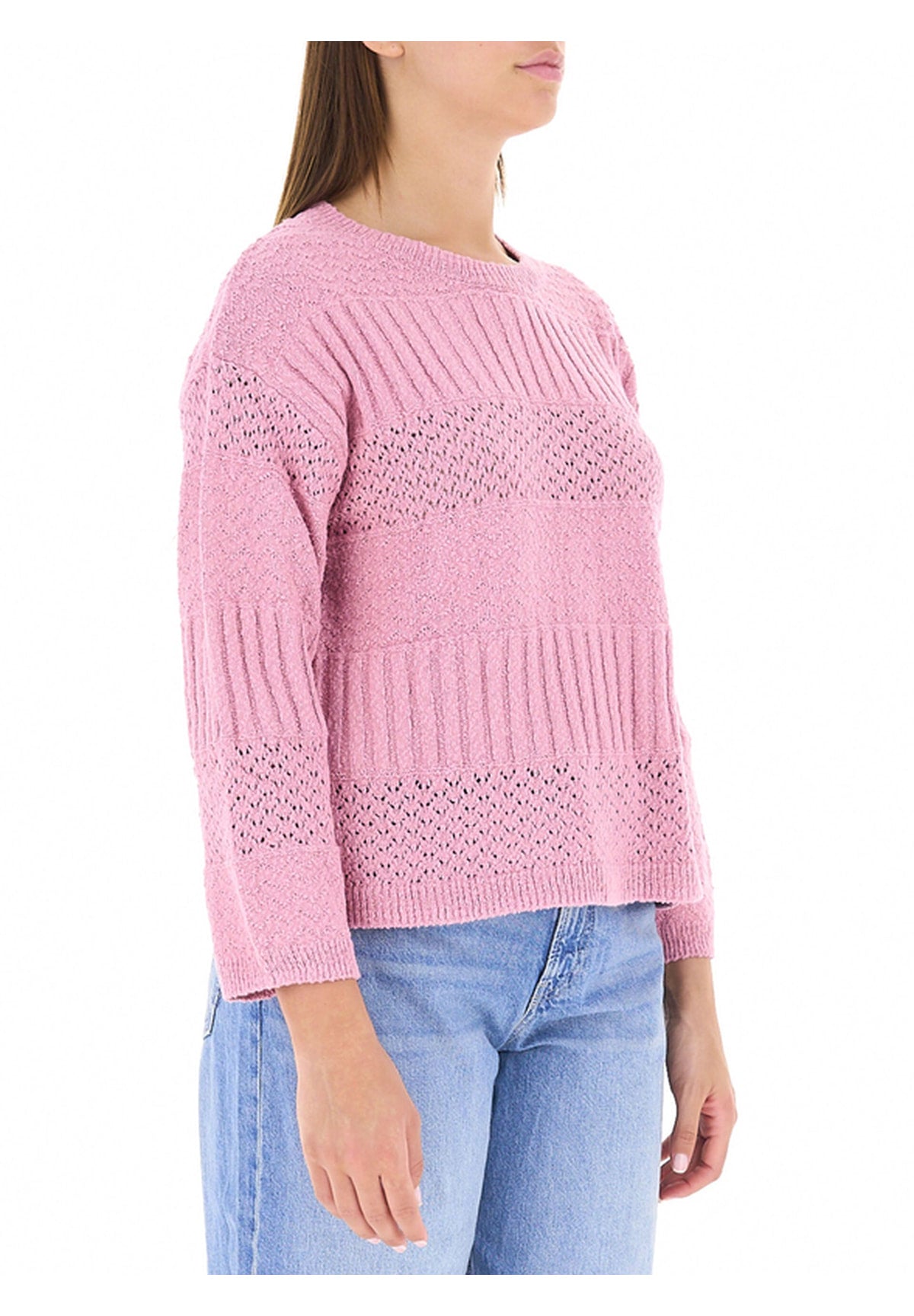 Maglione Girocollo Alaya PL7000159 Powder Rose Pink