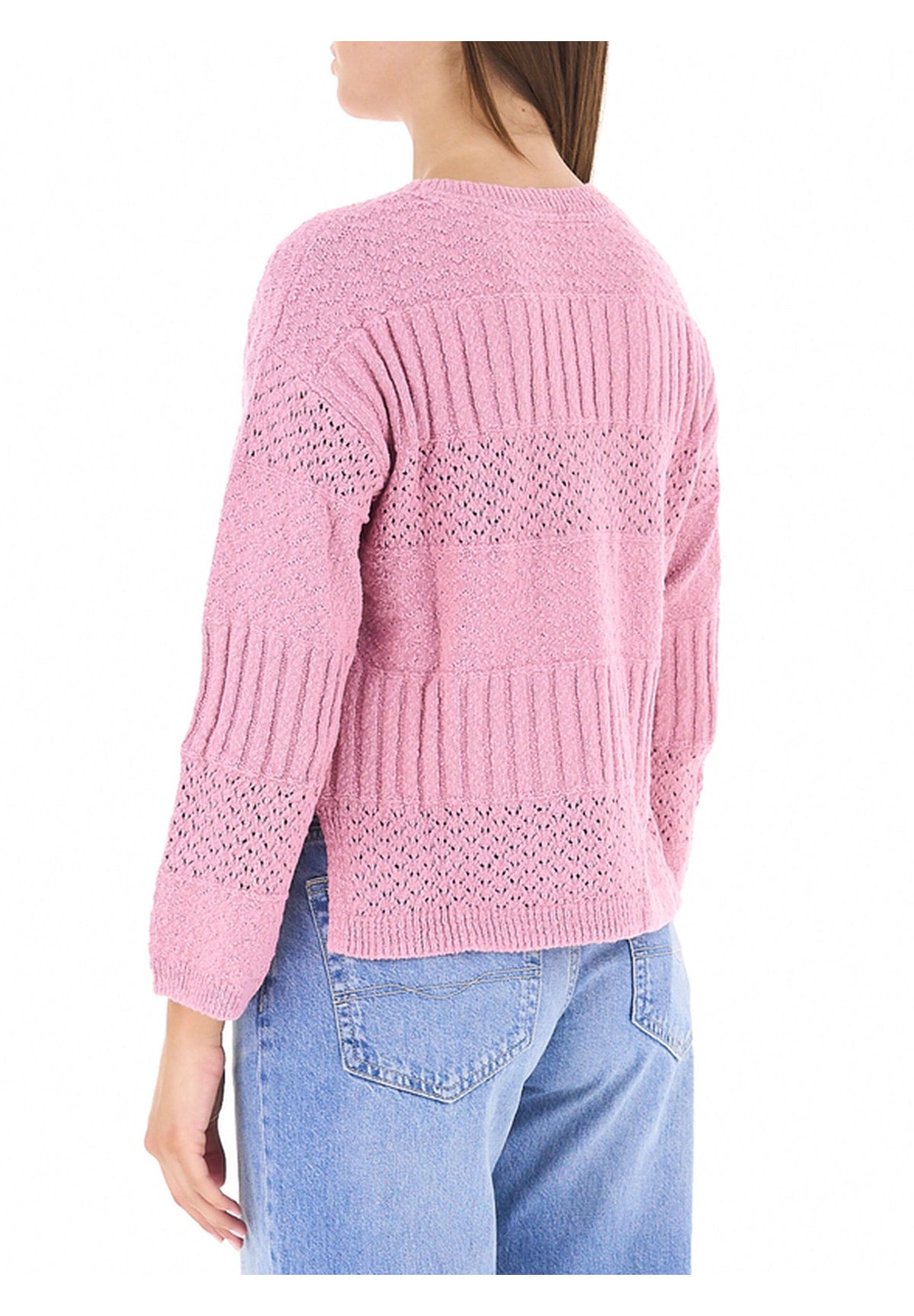 Maglione Girocollo Alaya PL7000159 Powder Rose Pink