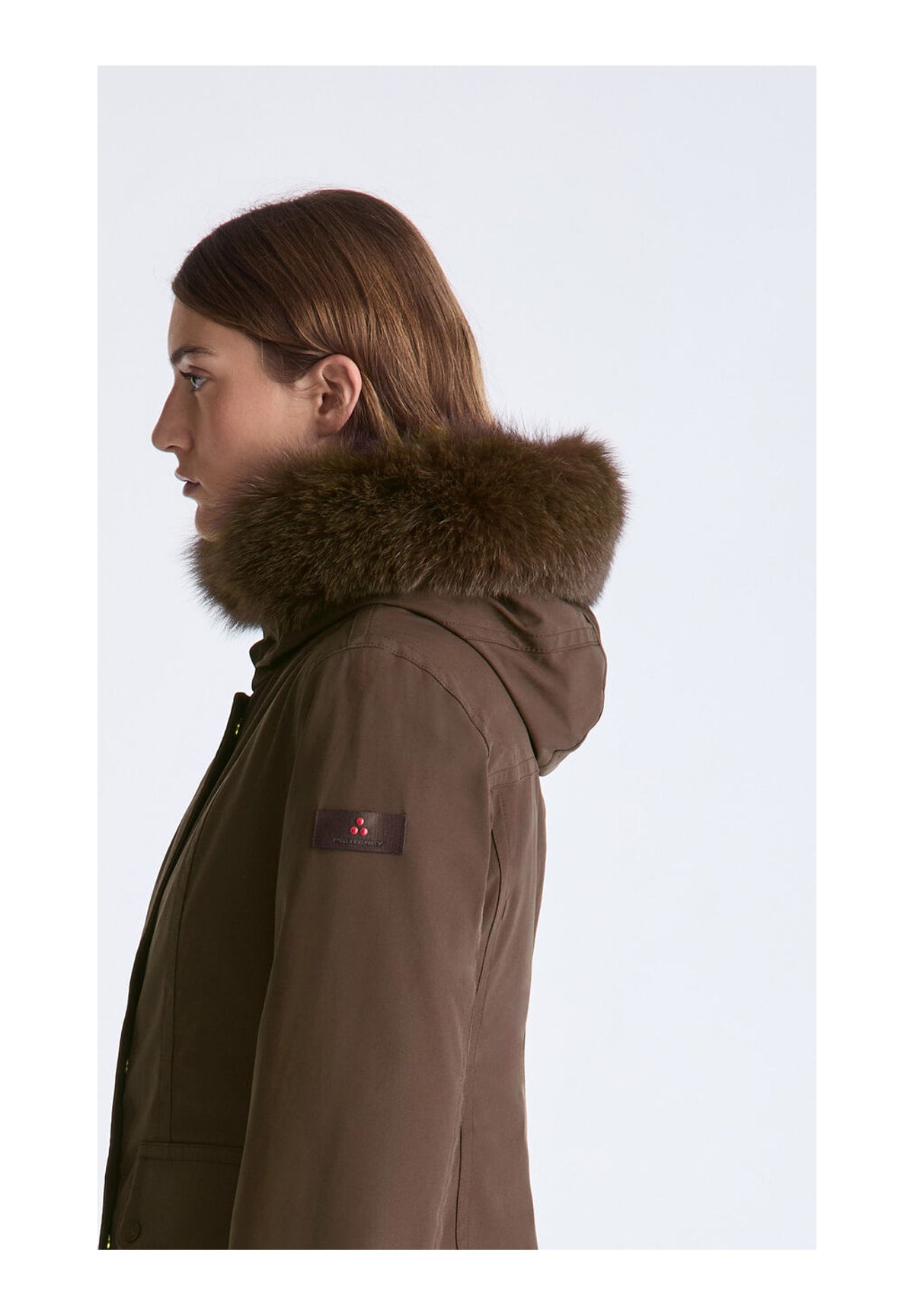 Giubbotto Ped5742 BURIRAM SRTR GRS FUR Chicory Coffee