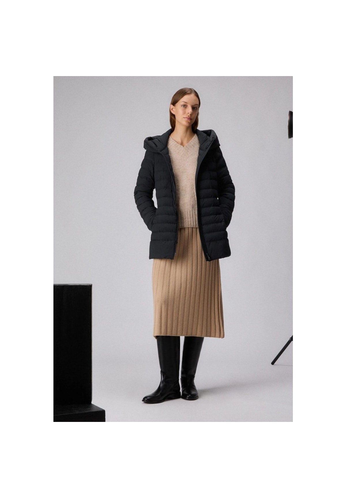 Piumino Pesante Ped5419 CAMPBELL AG Nero