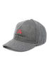 Peuterey Cappello da Baseball Pex0256 EROS WOOL 01 Grigio medio