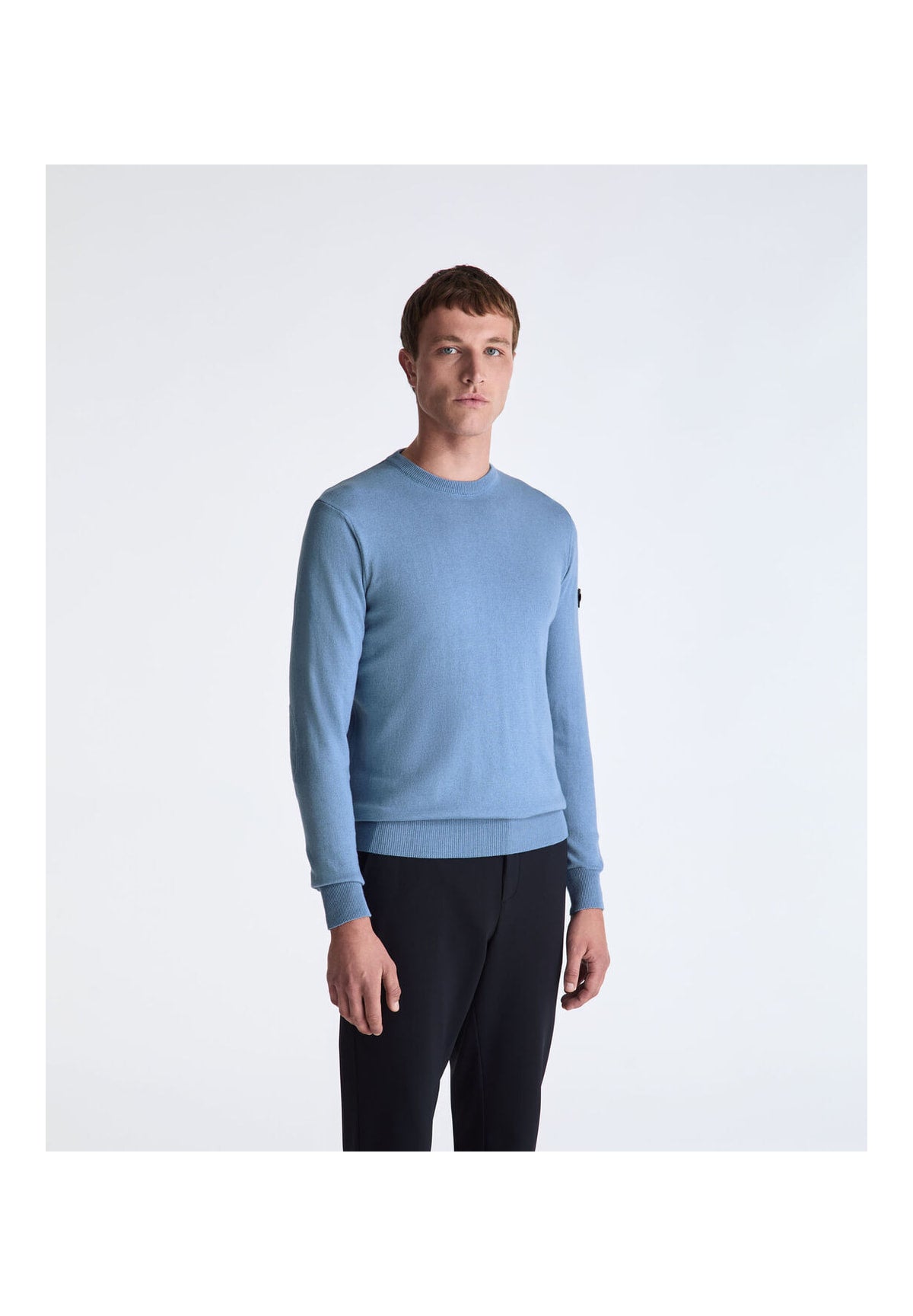Maglione Girocollo Peu5965 EXMOOR RWS 08 Blu Mostrina