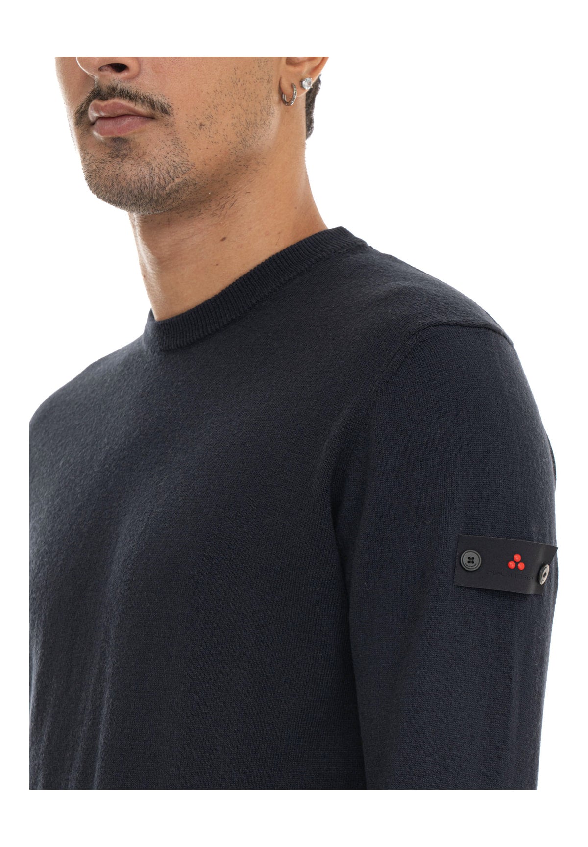 Maglione Girocollo Peu5965 EXMOOR RWS 08 Blu Grafite