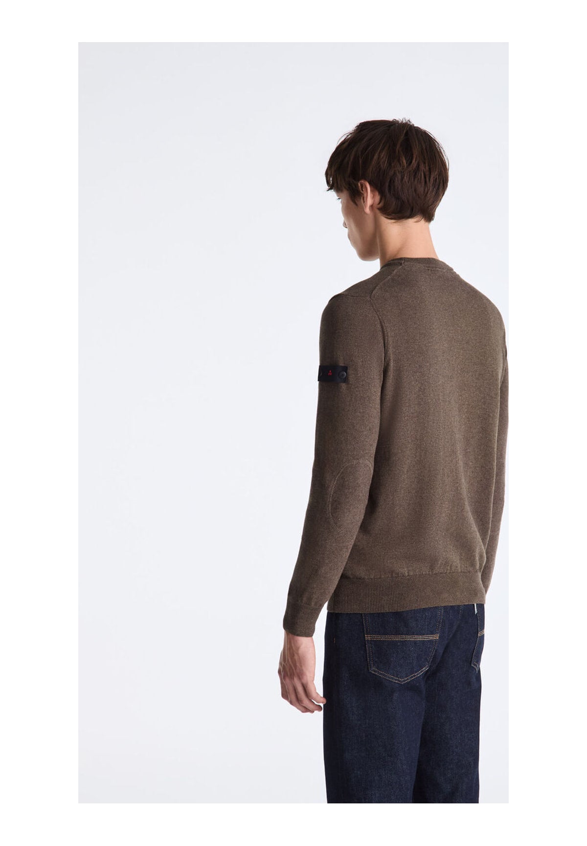 Maglione Girocollo Peu5965 EXMOOR RWS 08 Ferro, Melange