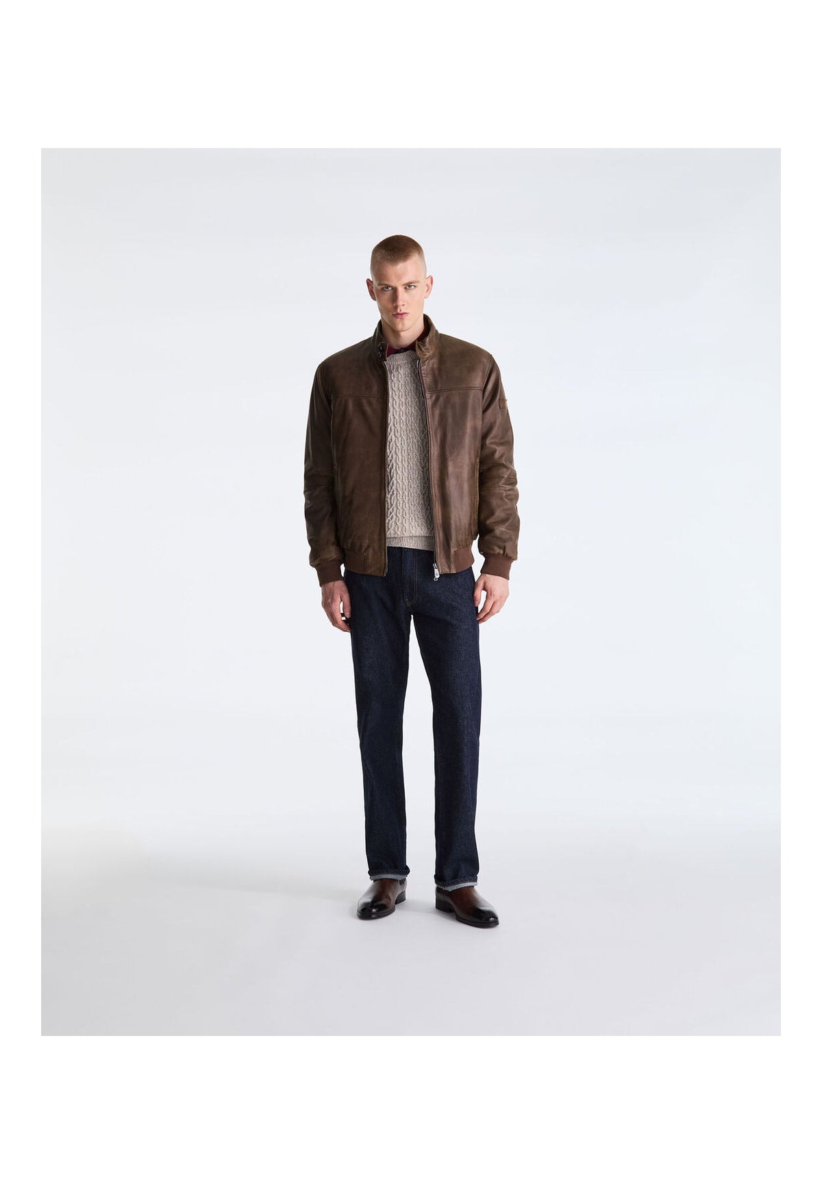 Giubbotto Bomber Peu5632 FIONIA TT Chicory Coffee